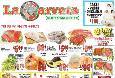 La Carreta Supermarkets Weekly Ad September 23 - 29, 2026