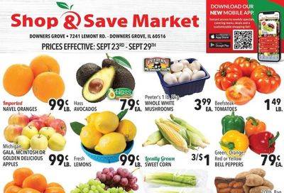 Shop And Save Market (Aurora-Naperville Area, IL) Weekly Ad September 23 - 29, 2026