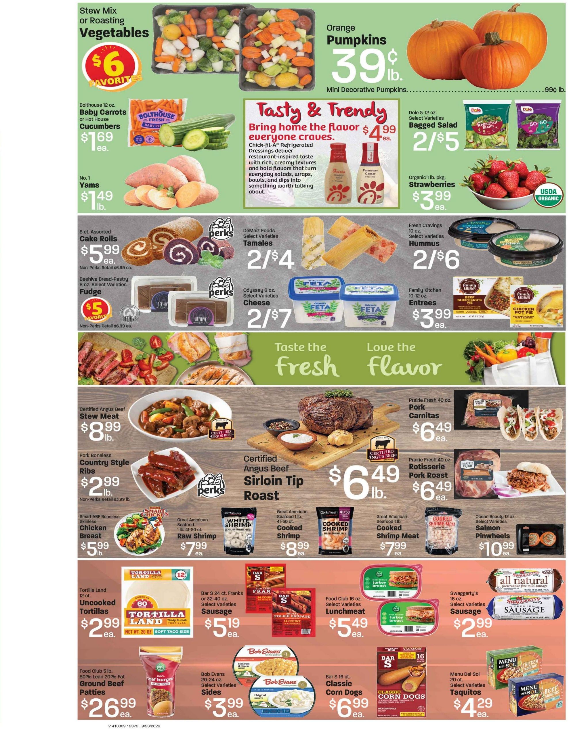Fresh Market (Salt Lake City-West Valley City Area, UT) Weekly Ad September 23 - 29, 2026