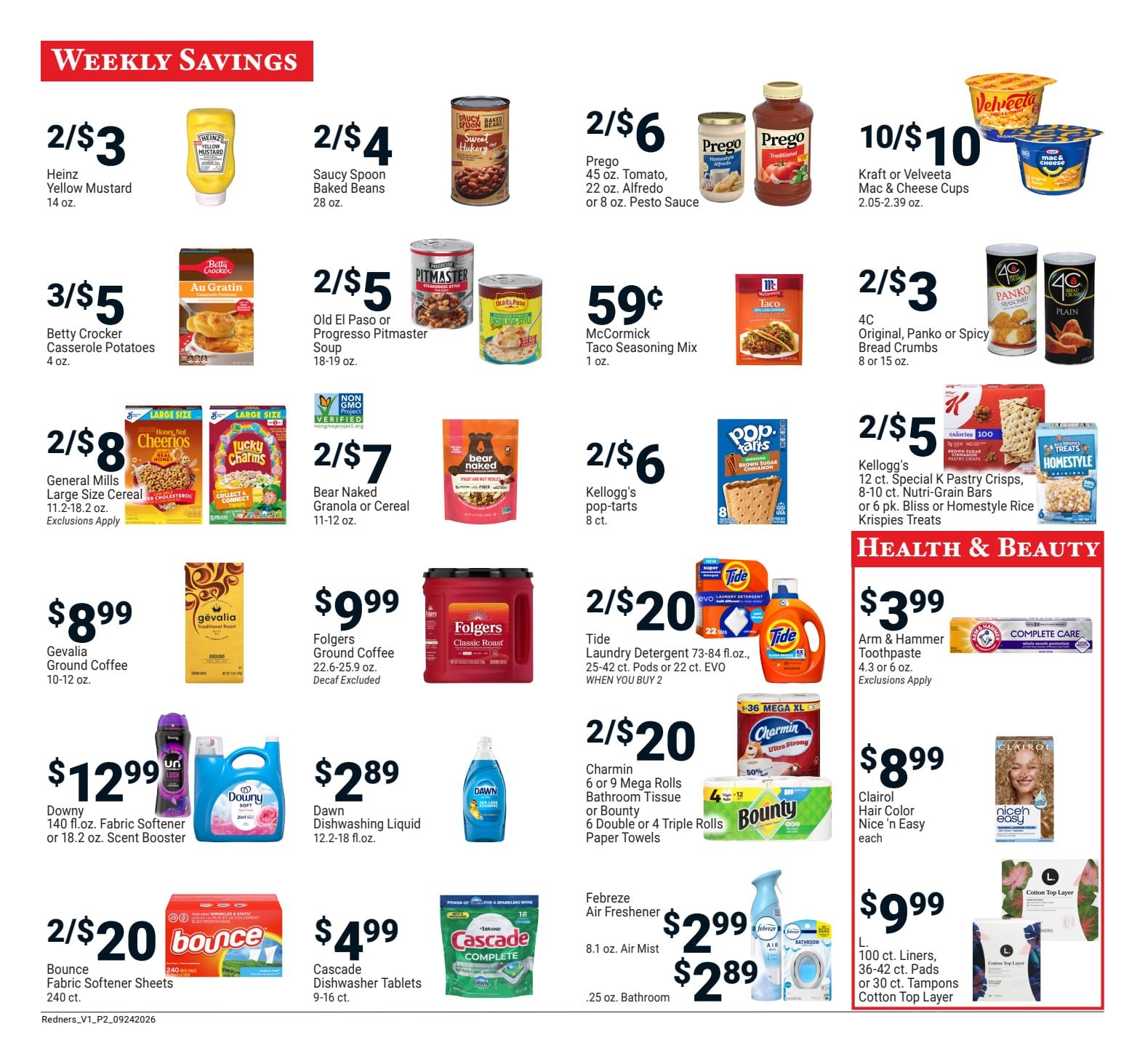 Redner's Markets (Allentown and other locations, PA) Weekly Ad September 24 - 30, 2026
