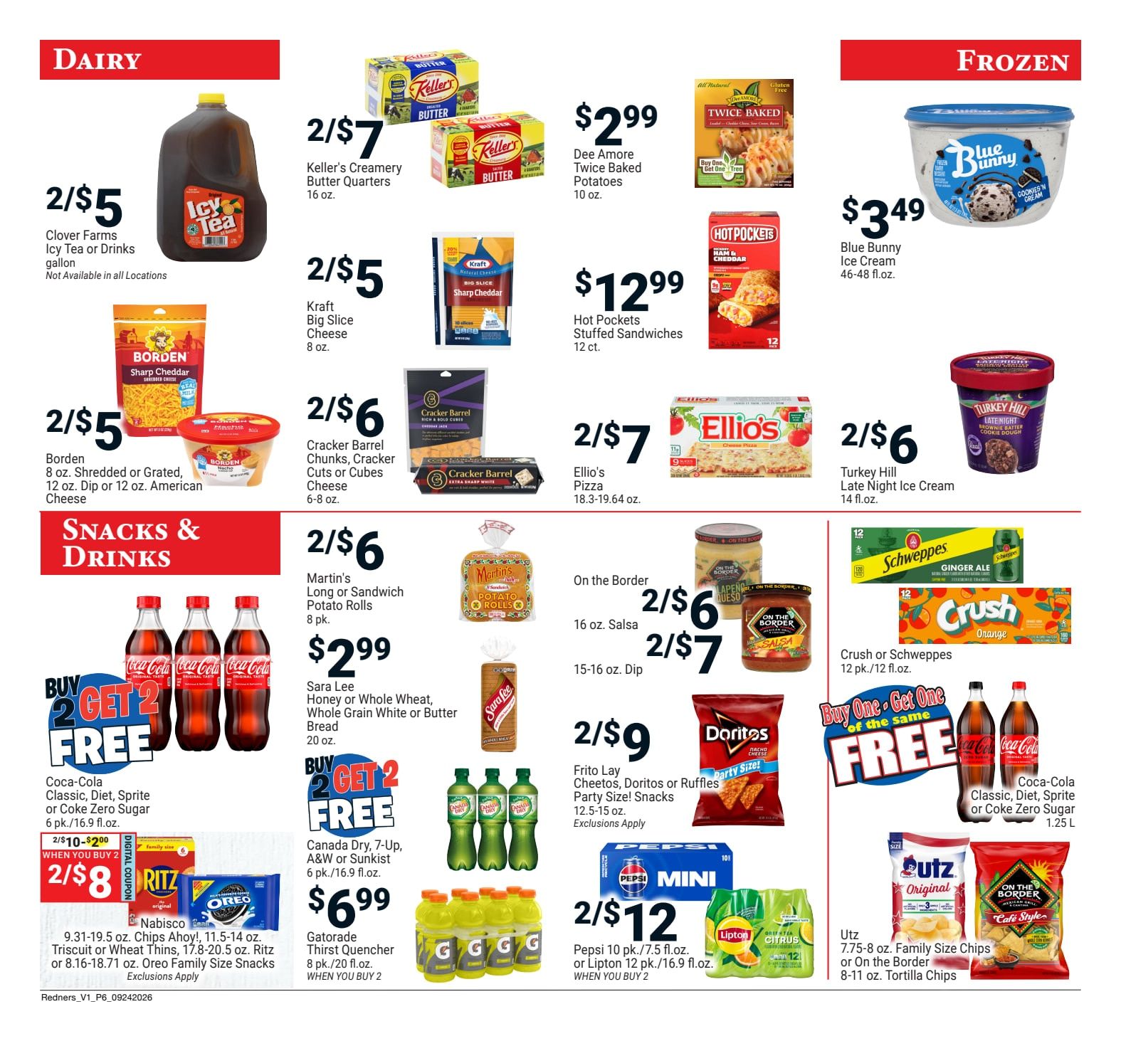 Redner's Markets (Allentown and other locations, PA) Weekly Ad September 24 - 30, 2026