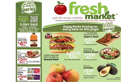 Fresh Market (Provo Area, UT) Weekly Ad September 23 - 29, 2026