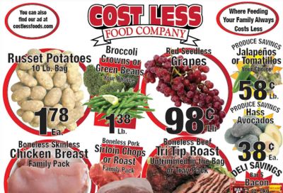 Cost Less Foods Weekly Ad September 23 - 29, 2026