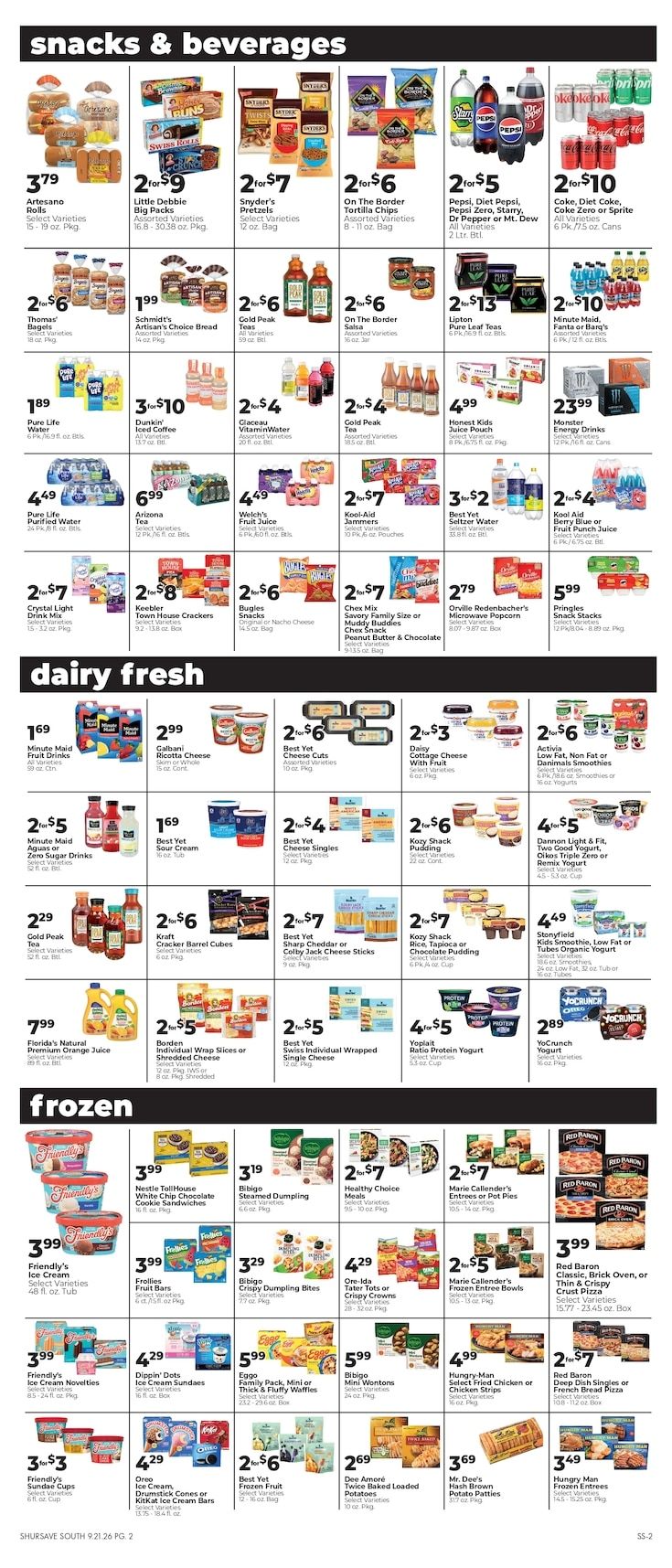Hocker's Markets Weekly Ad September 24 - 30, 2026