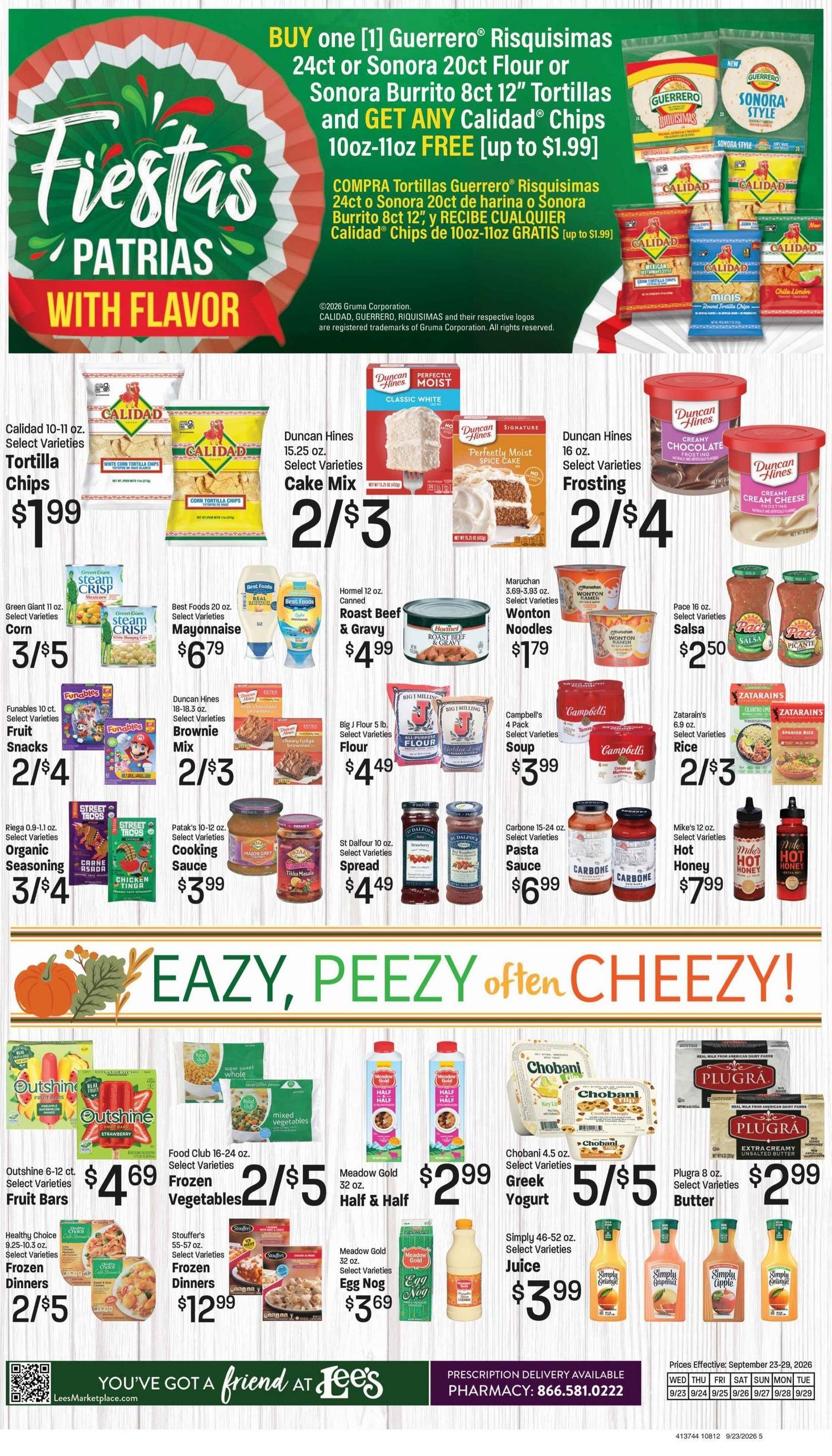 Lee's Marketplace (Salt Lake City Area, UT) Weekly Ad September 23 - 29, 2026