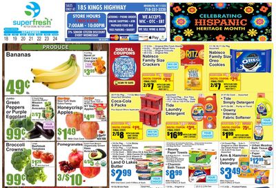 SuperFresh Weekly Ad September 25 - October 1, 2026