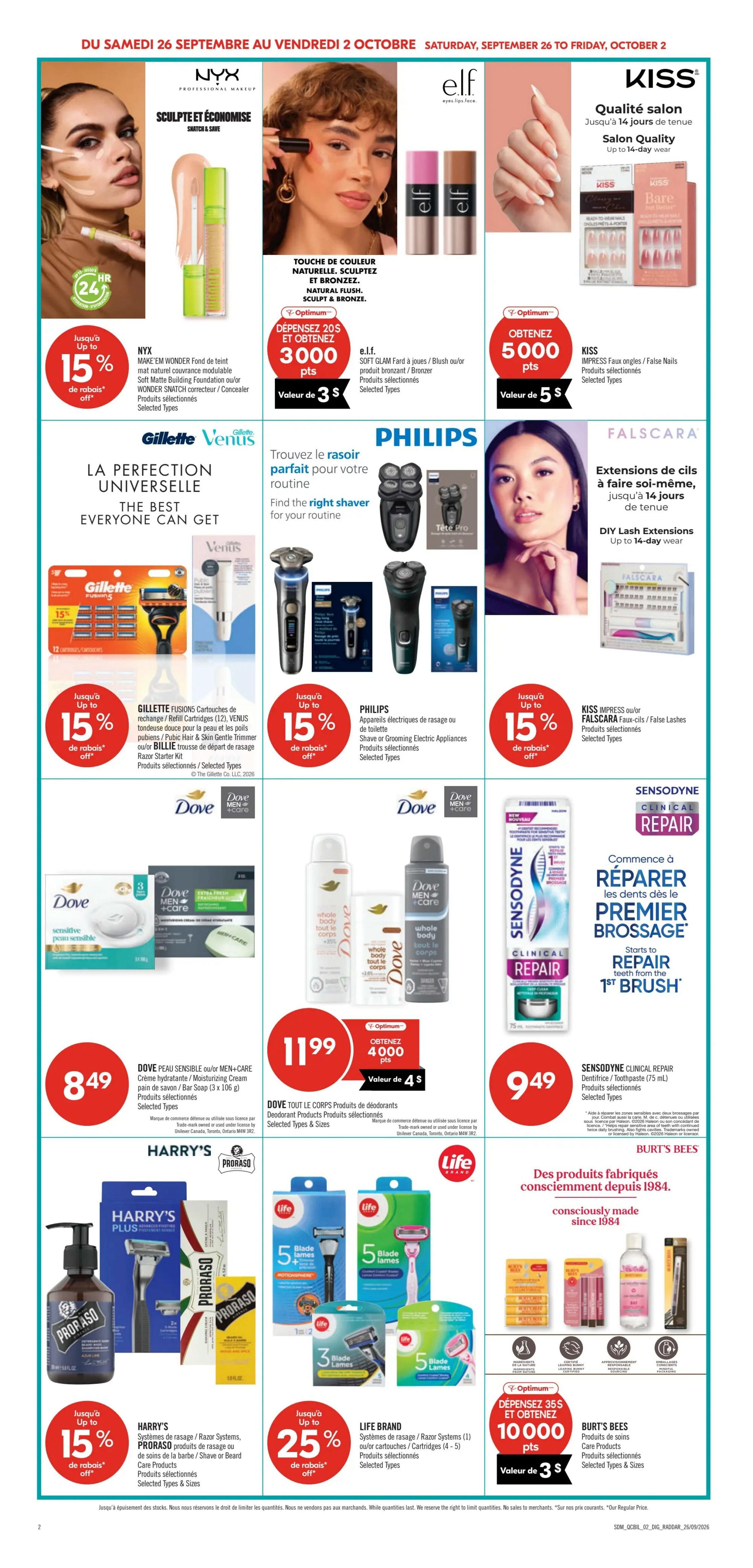Pharmaprix Flyer September 26 to October 1