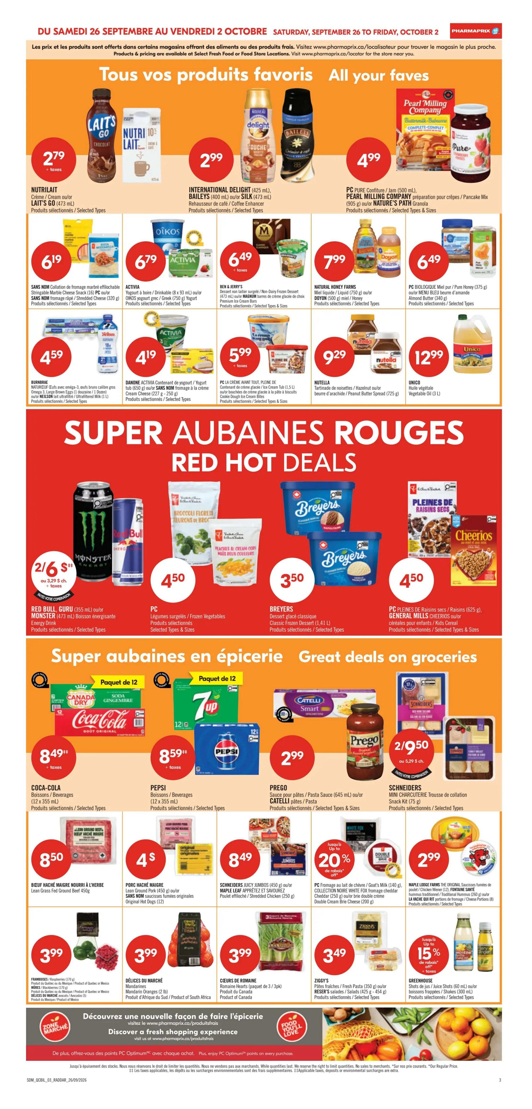 Pharmaprix Flyer September 26 to October 1