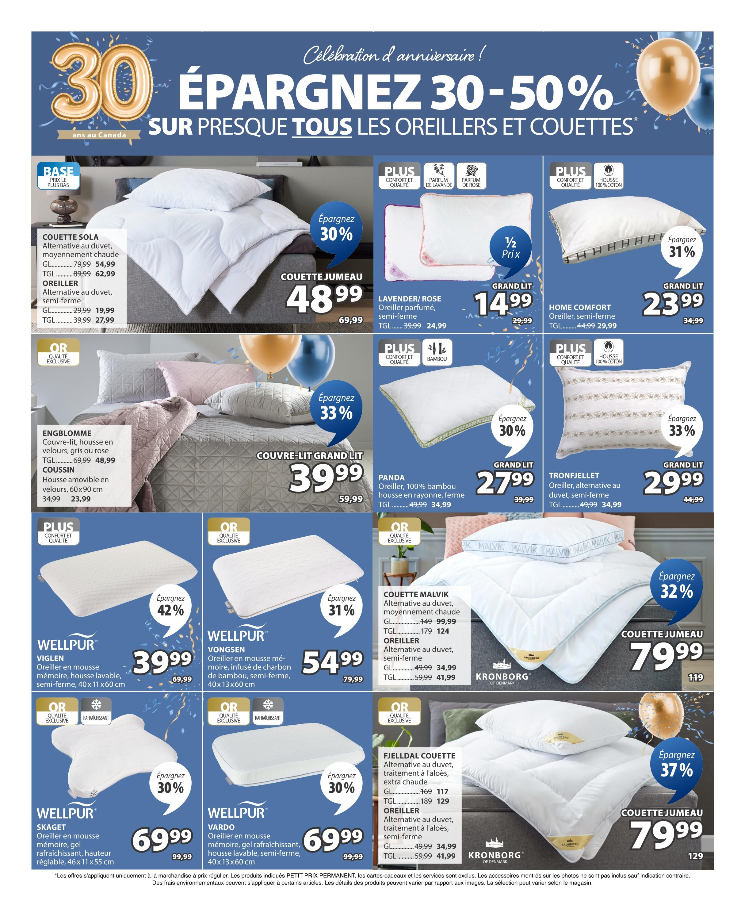 JYSK (QC) Flyer September 24 to October 7