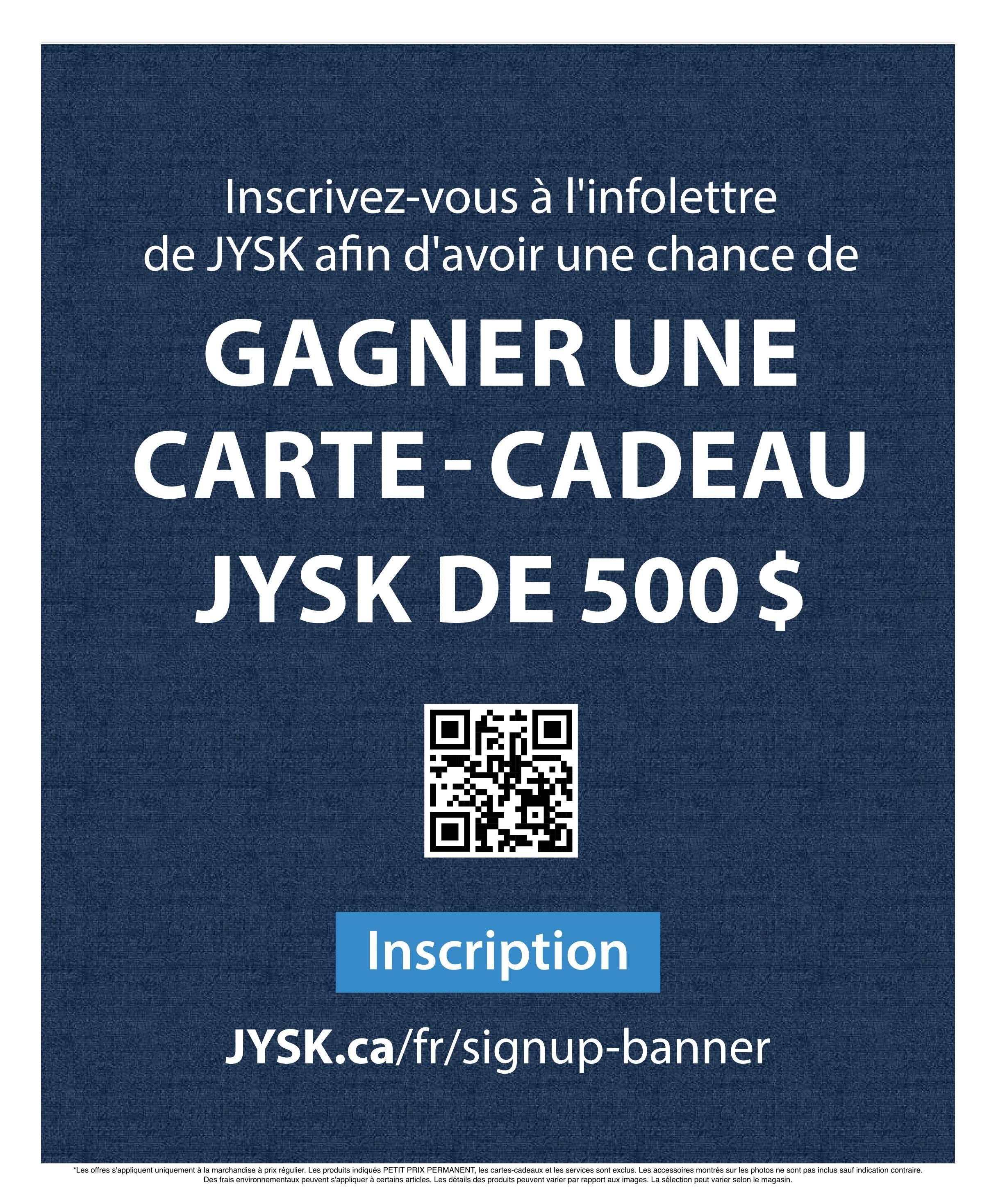 JYSK (QC) Flyer September 24 to October 7