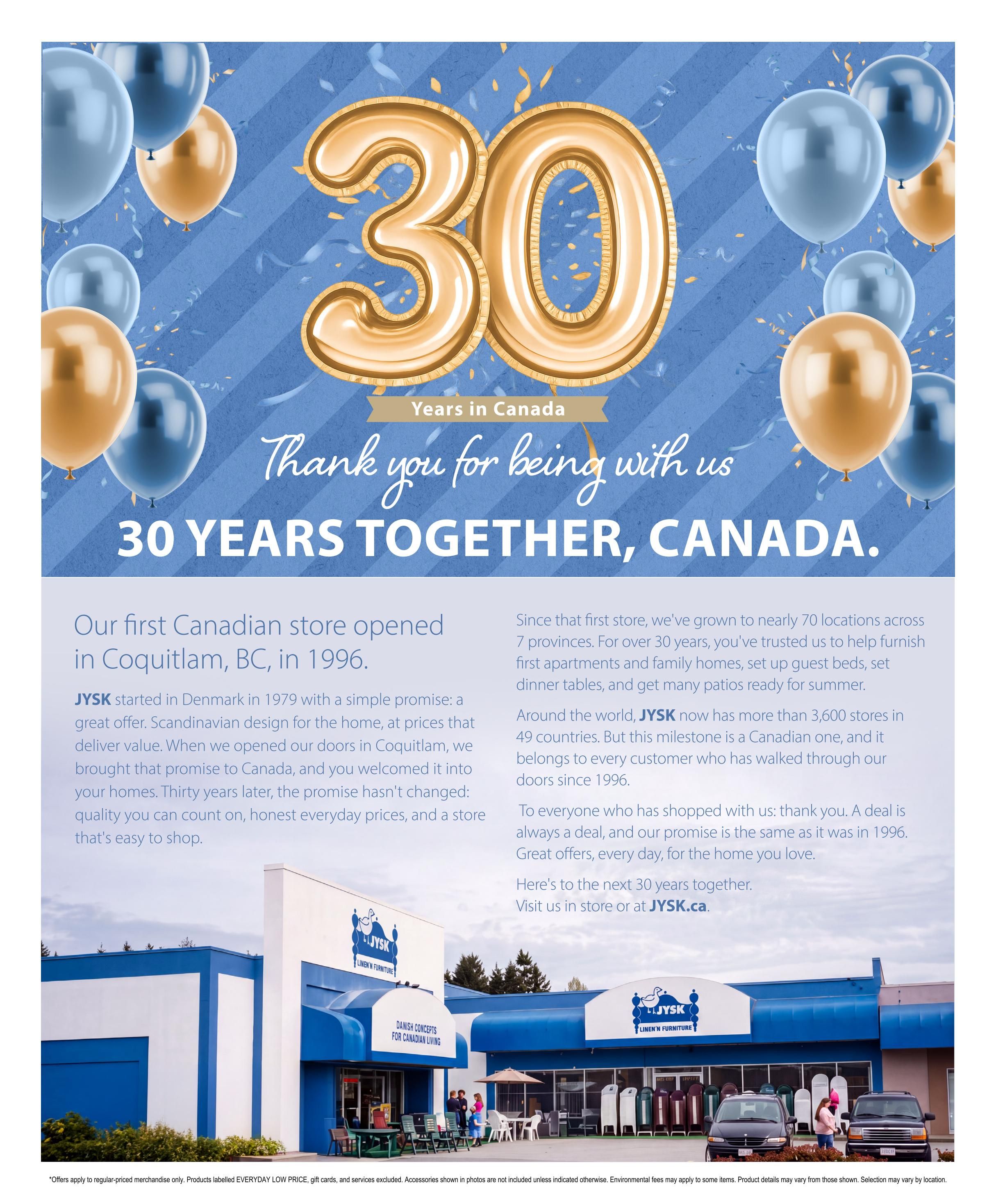 JYSK Flyer September 24 to October 7