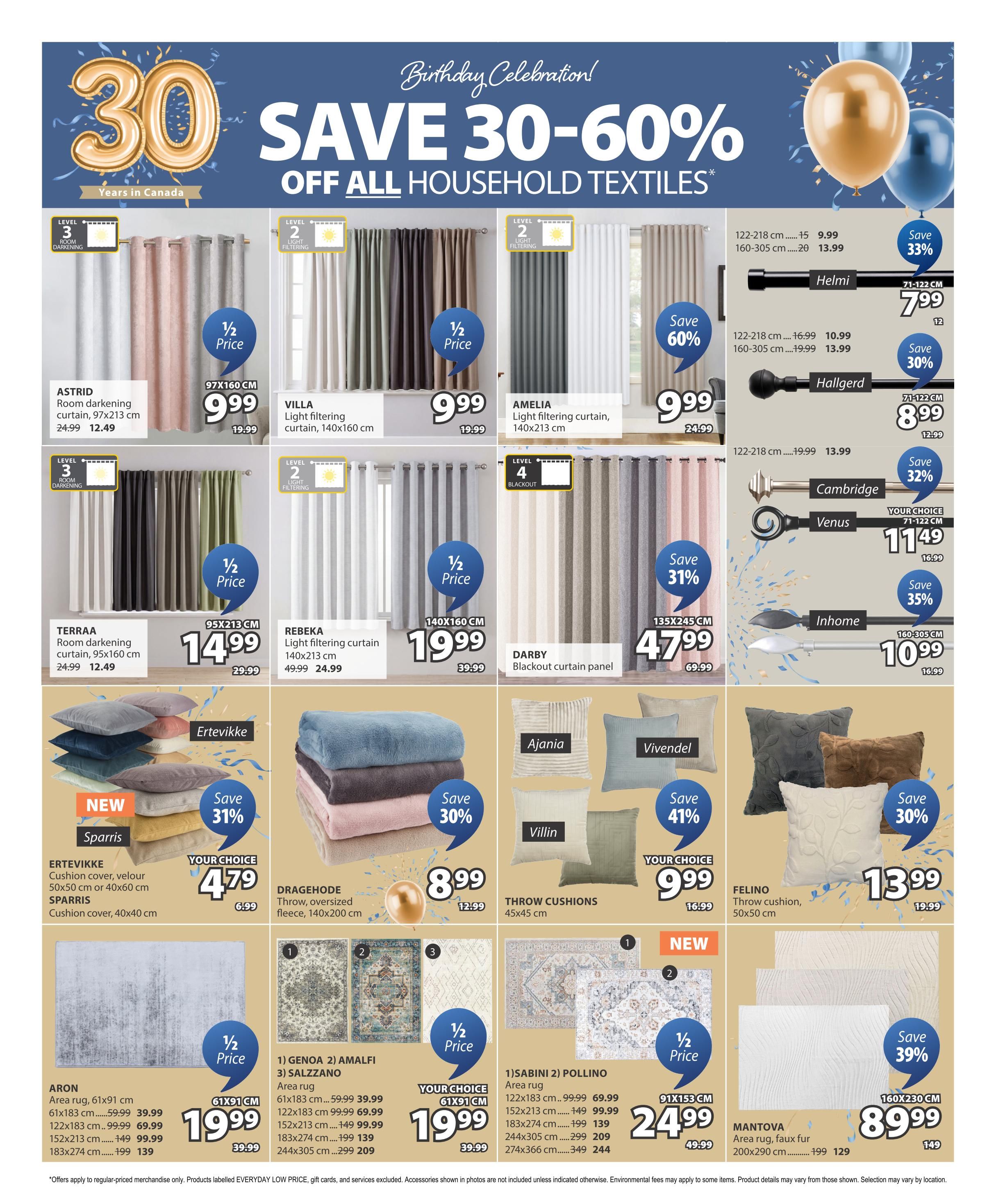 JYSK Flyer September 24 to October 7