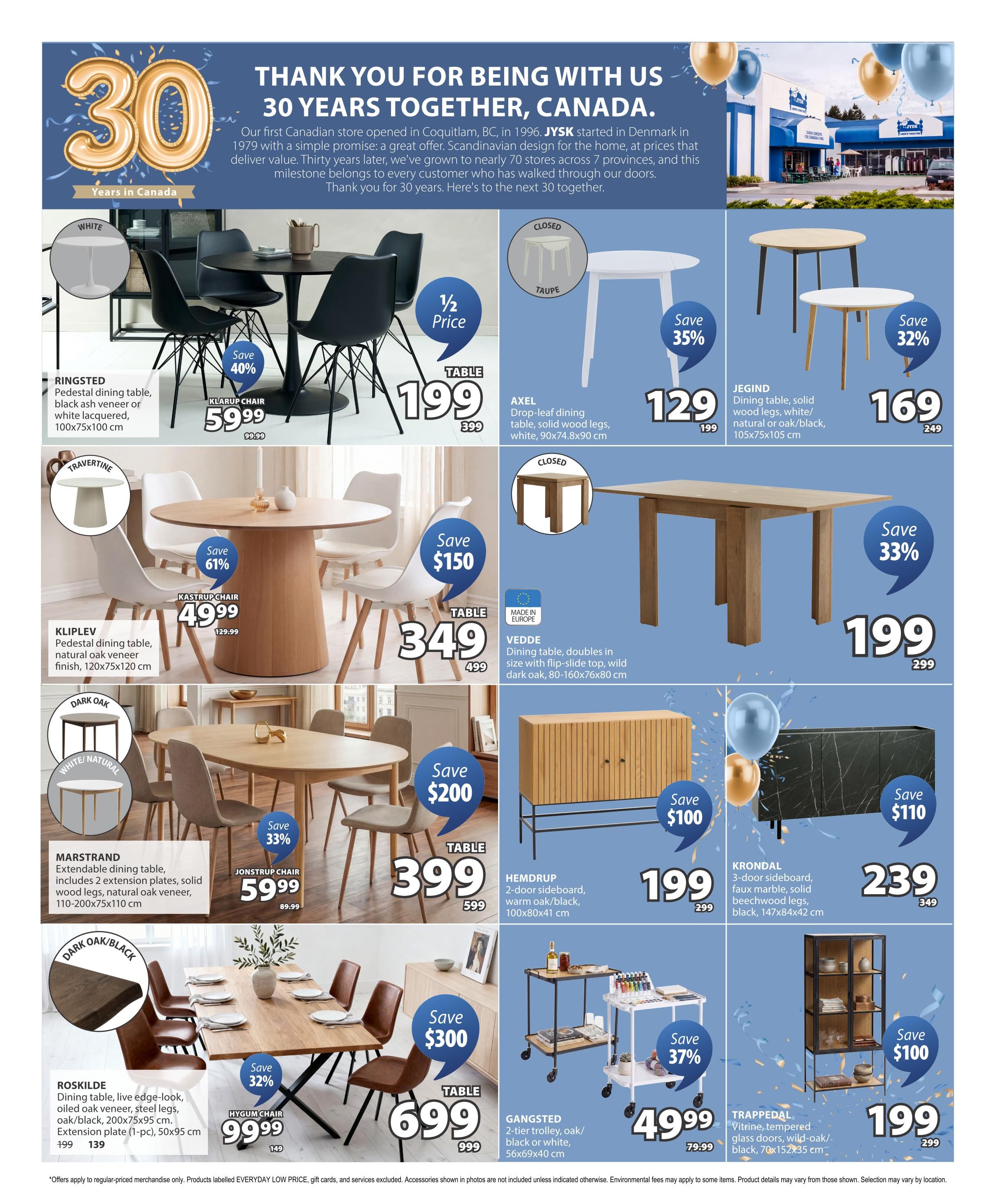 JYSK Flyer September 24 to October 7