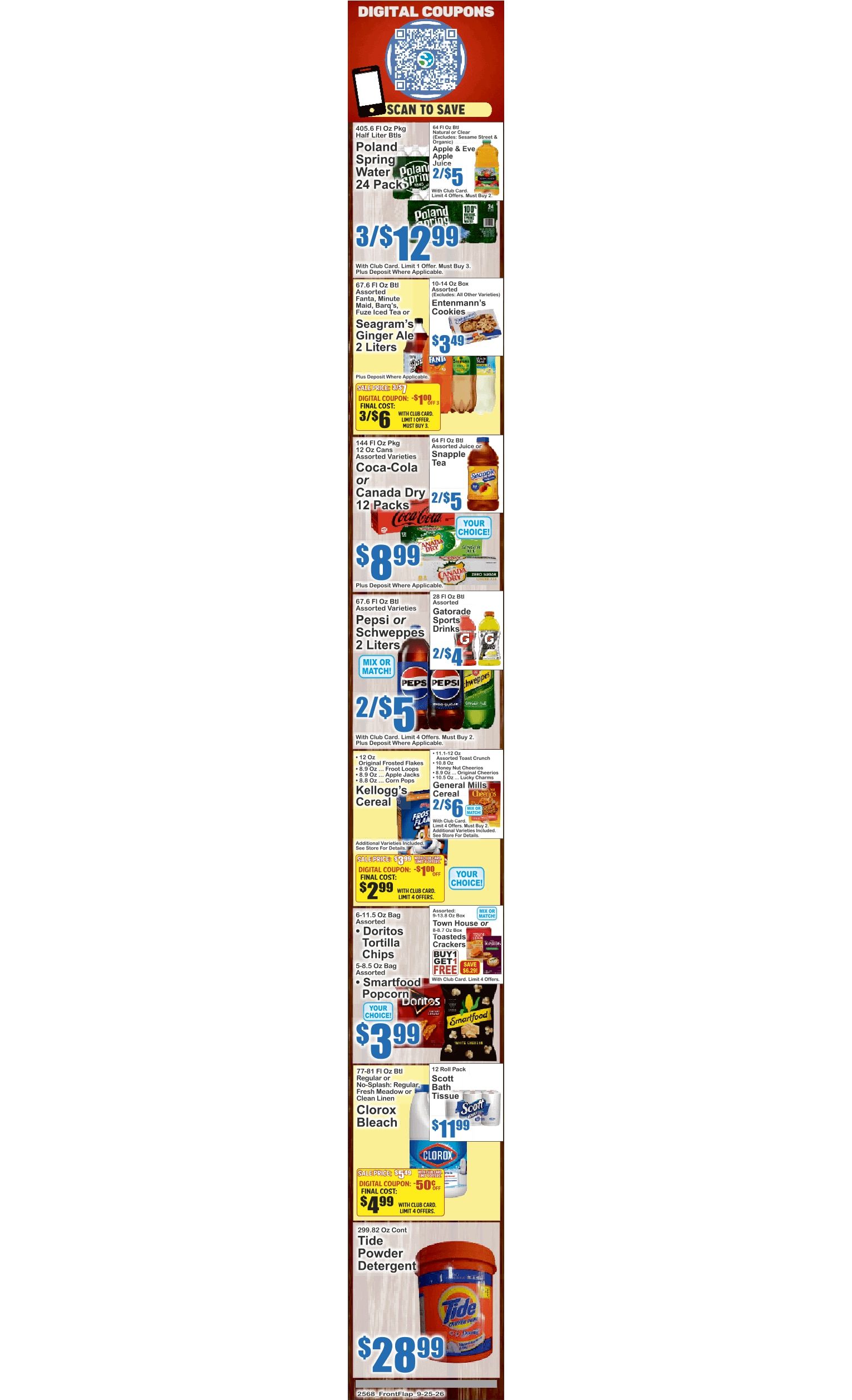 SuperFresh Supermarkets (Newark, NJ) SuperFresh 09/25 - 10/01 Preview Weekly Ad September 25 - October 1, 2026