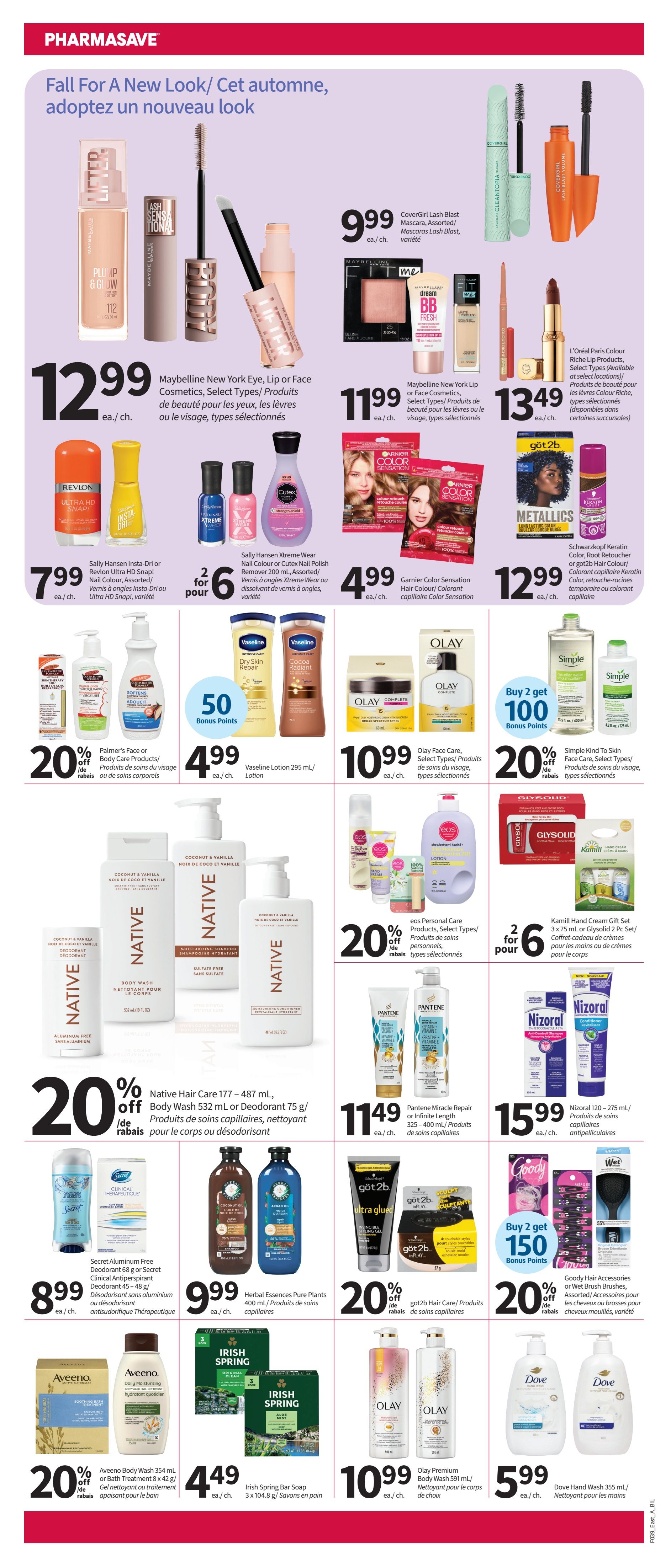 Pharmasave (NB) Flyer September 25 to October 1