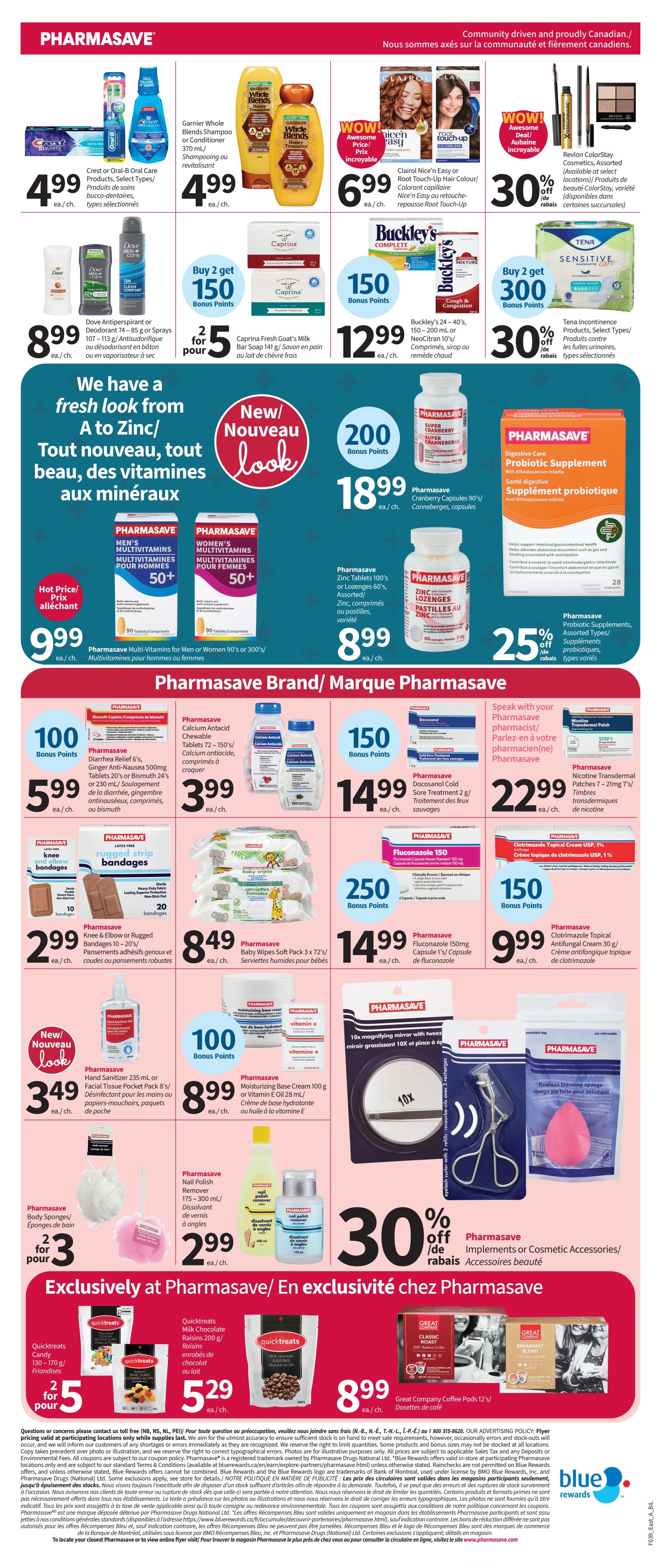 Pharmasave (NB) Flyer September 25 to October 1