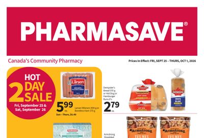 Pharmasave (Atlantic) Flyer September 25 to October 1