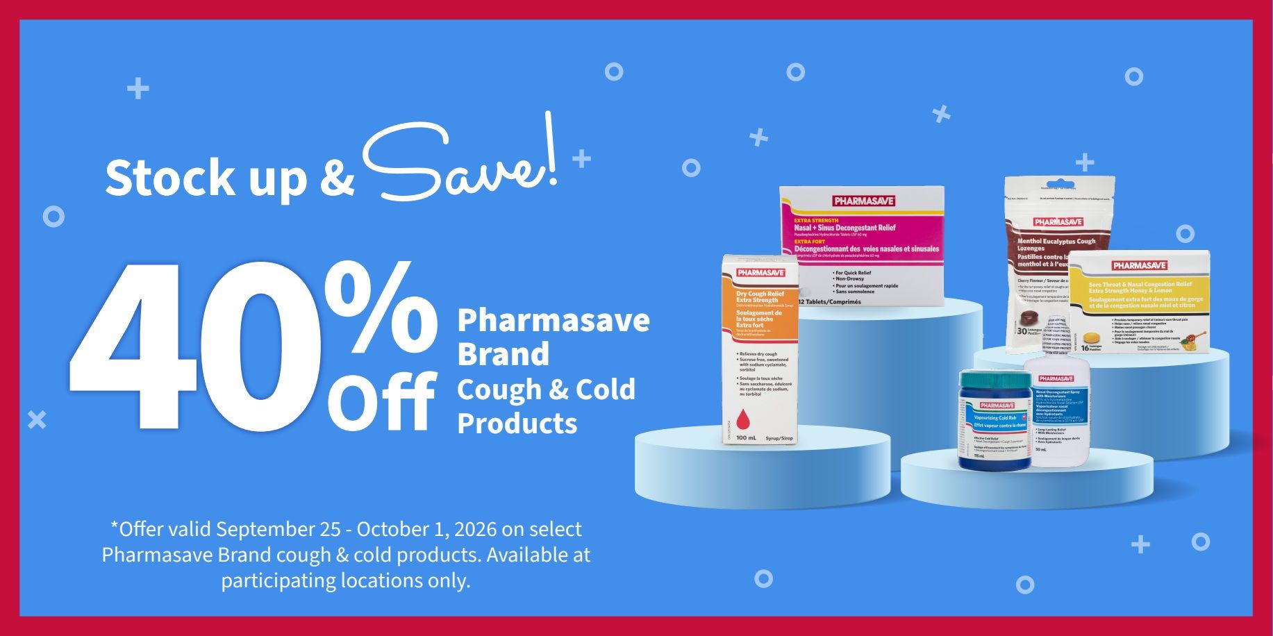 Pharmasave (Atlantic) Flyer September 25 to October 1