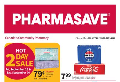 Pharmasave (ON) Flyer September 25 to October 1