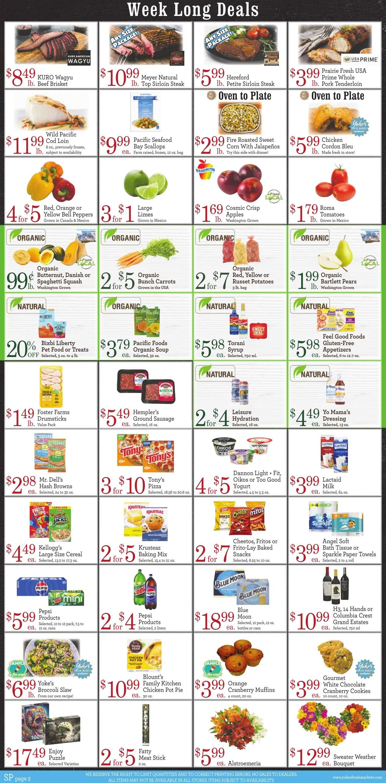 Yoke's Fresh Market (Spokane-Spokane Valley Area, WA) Weekly Ad September 23 - 29, 2026