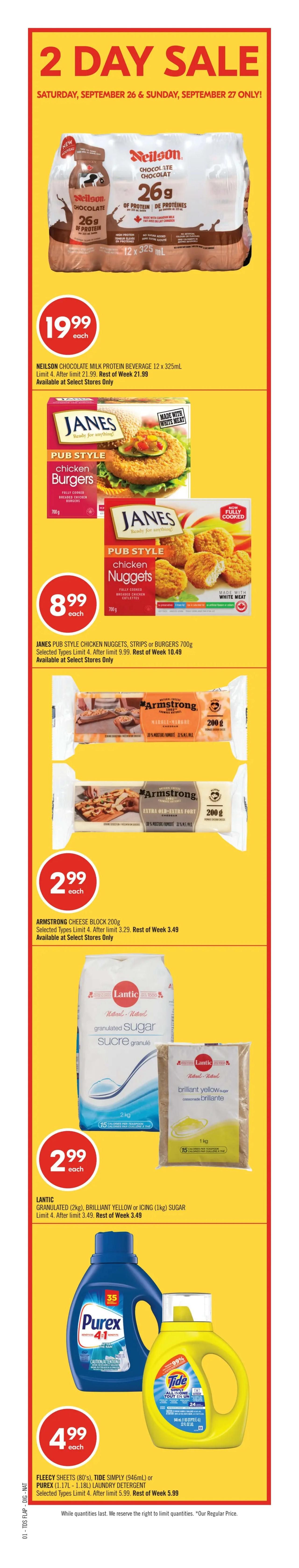 Shoppers Drug Mart (ON) Flyer September 26 to October 1