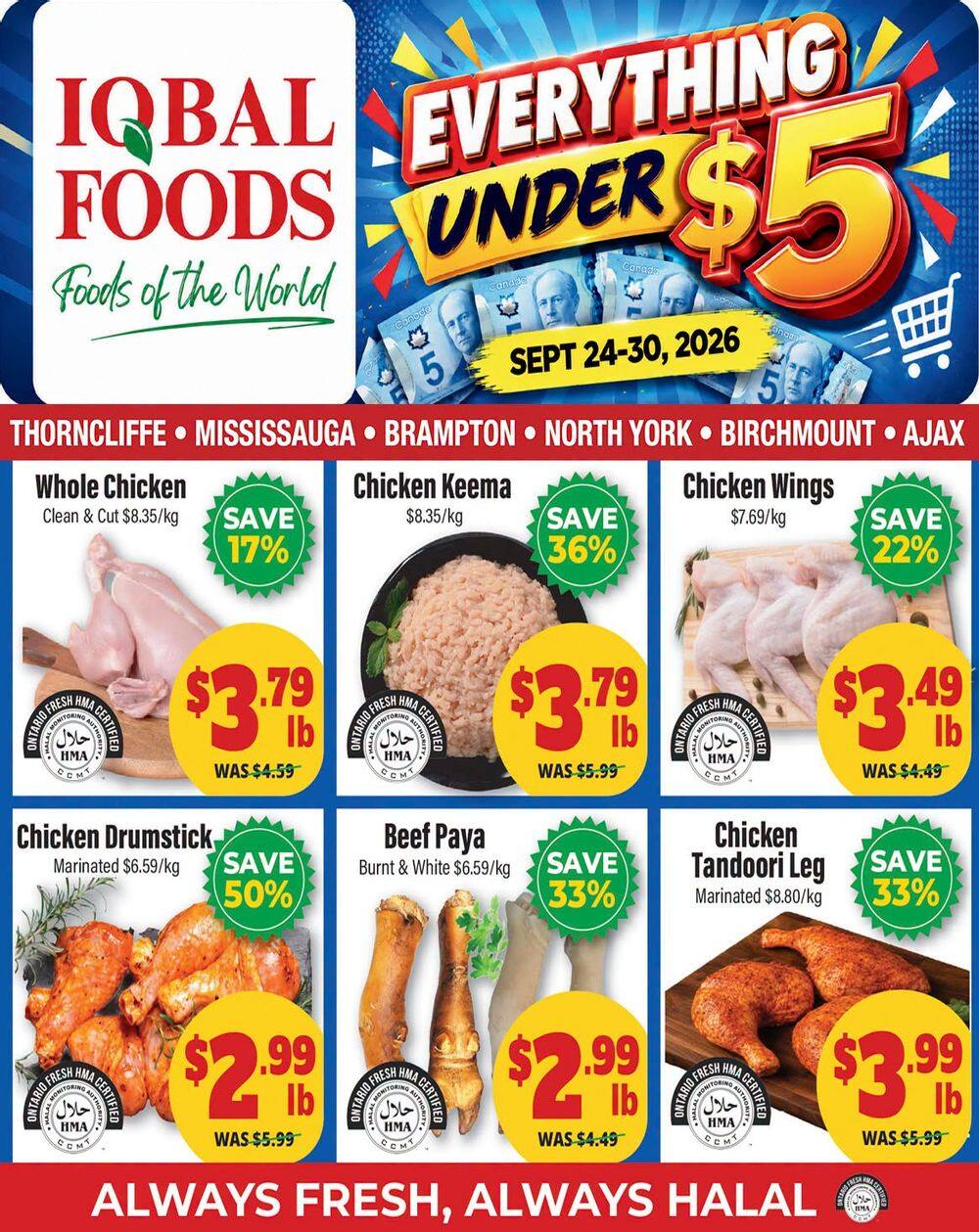 Iqbal Foods Flyer September 24 to 30