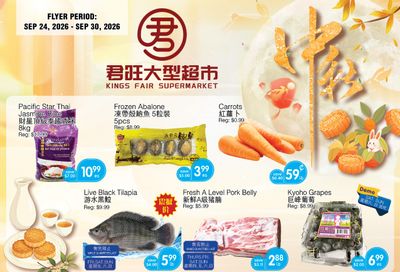 Kings Fair Supermarket Flyer September 24 to 30