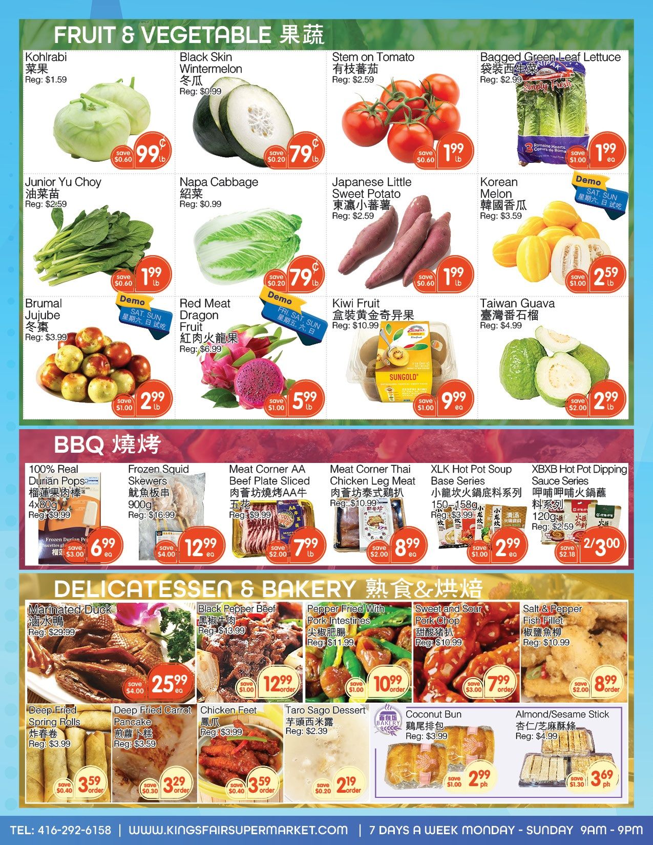 Kings Fair Supermarket Flyer September 24 to 30