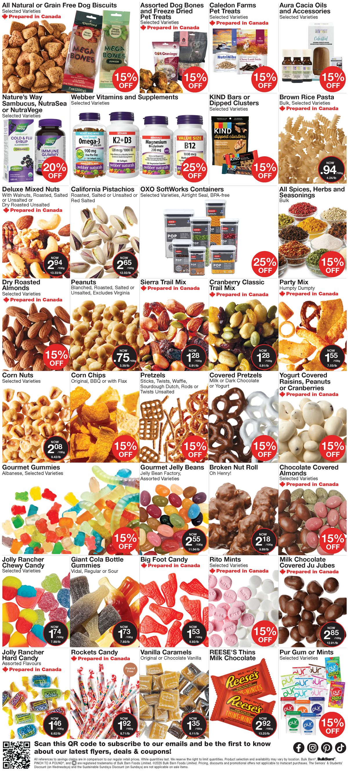 Bulk Barn Flyer September 24 to October 7