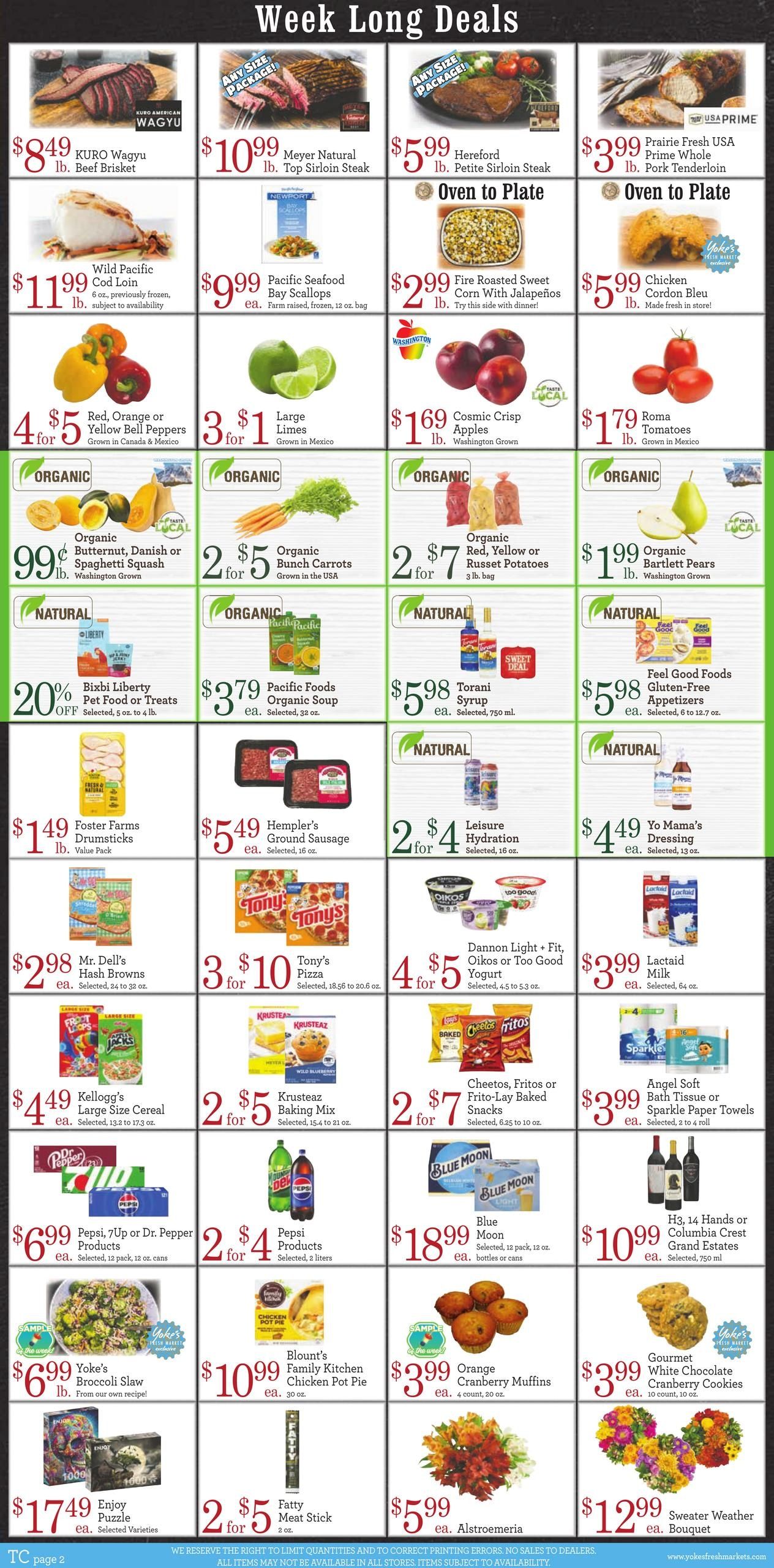 Yoke's Fresh Market (Kennewick Area, WA) Weekly Ad September 23 - 29, 2026