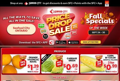 Seafood City Supermarket (ON) Flyer September 24 to 30