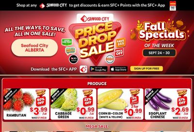 Seafood City Supermarket (AB) Flyer September 24 to 30