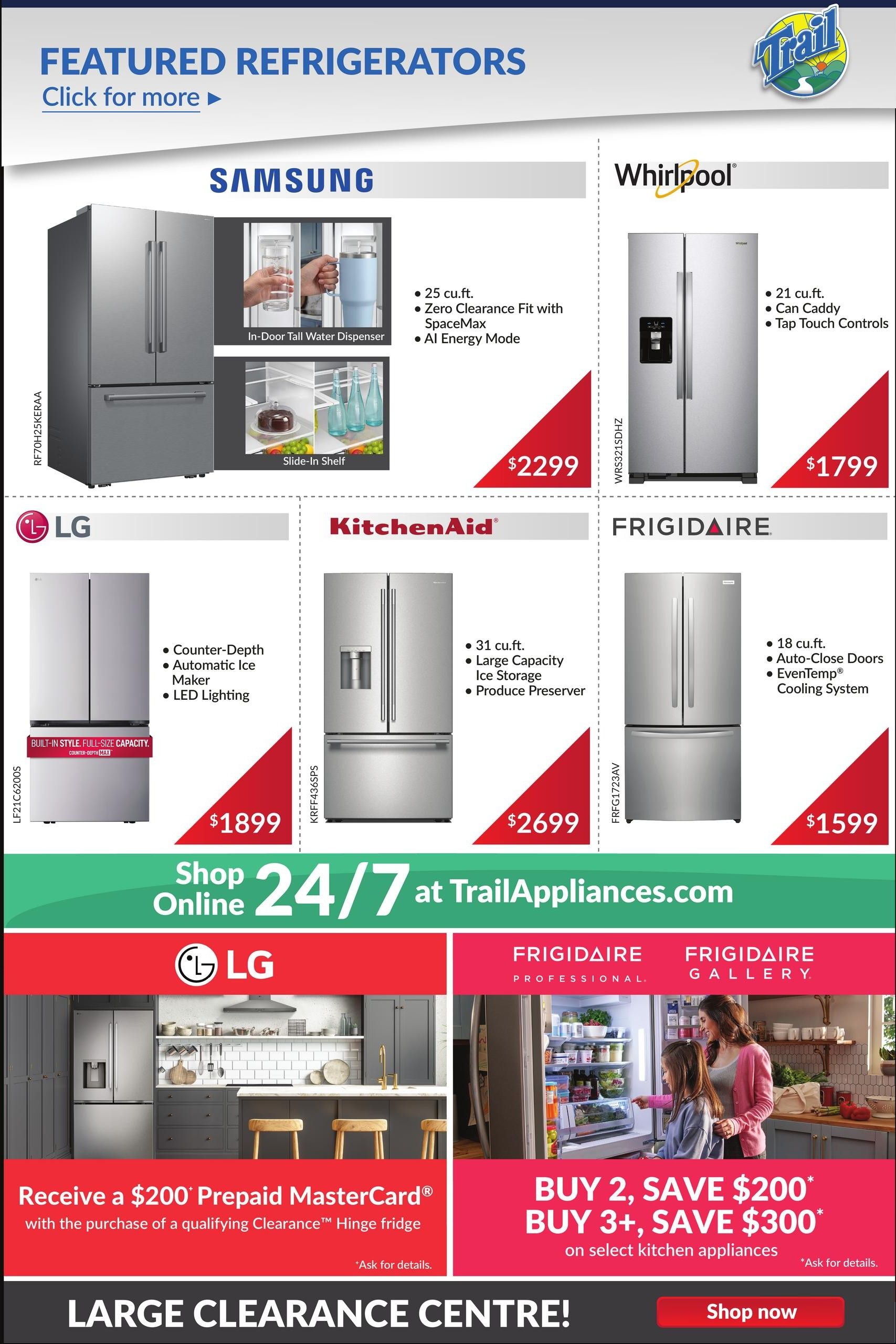 Trail Appliances (AB & SK) Flyer September 24 to 30