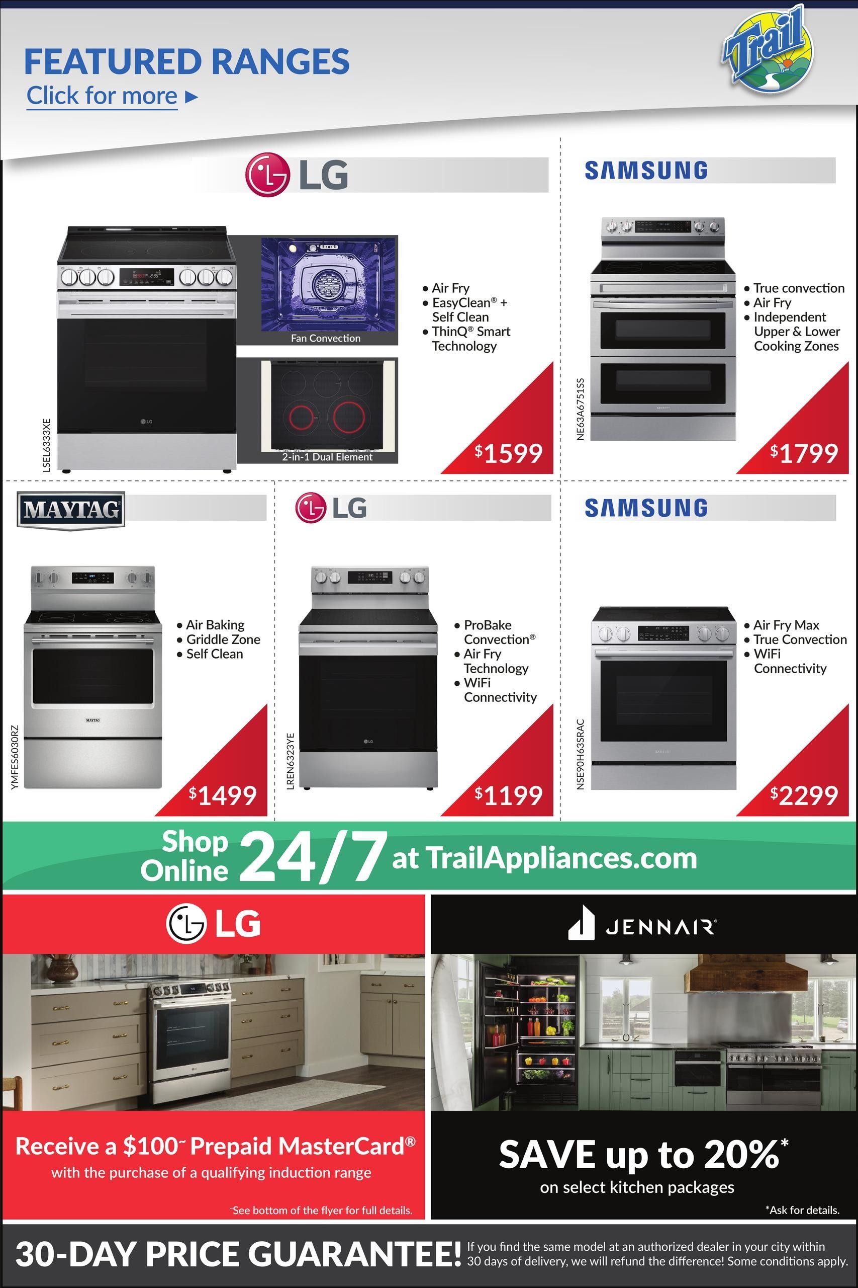 Trail Appliances (AB & SK) Flyer September 24 to 30