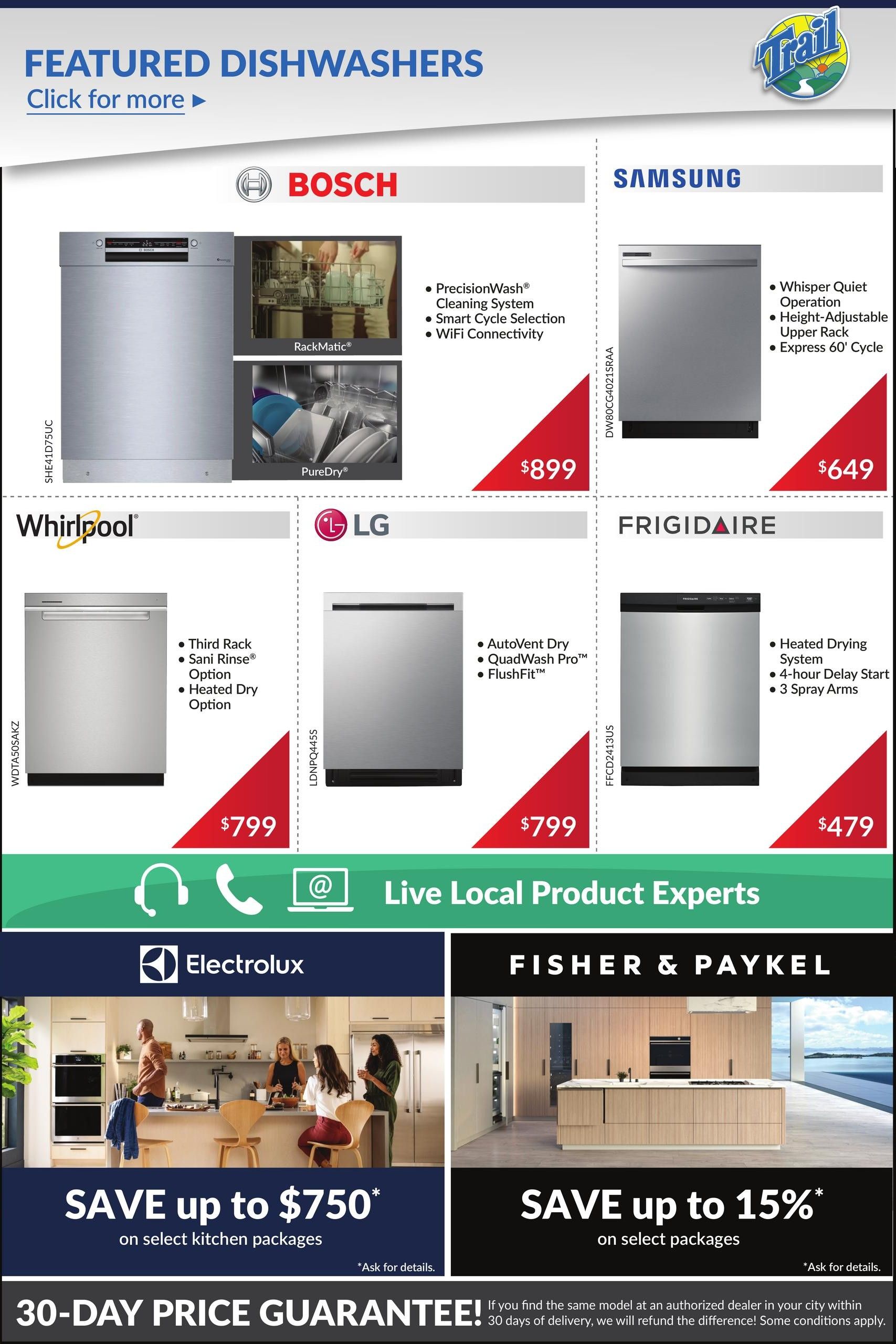Trail Appliances (AB & SK) Flyer September 24 to 30