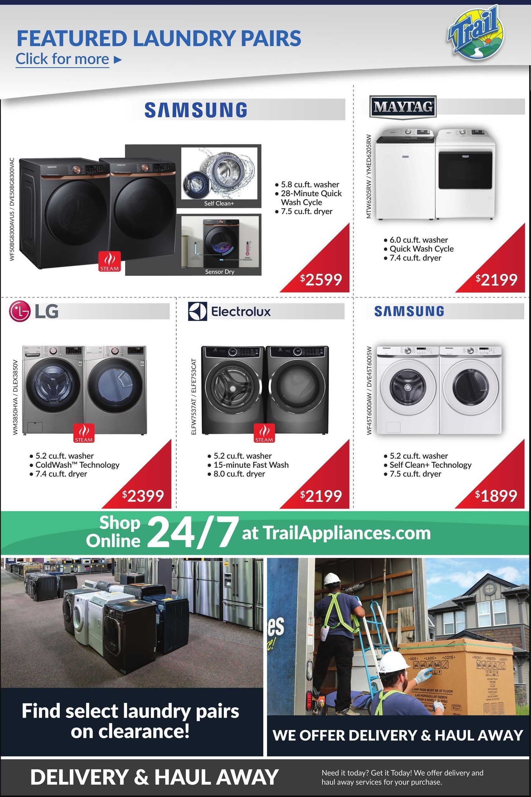 Trail Appliances (AB & SK) Flyer September 24 to 30