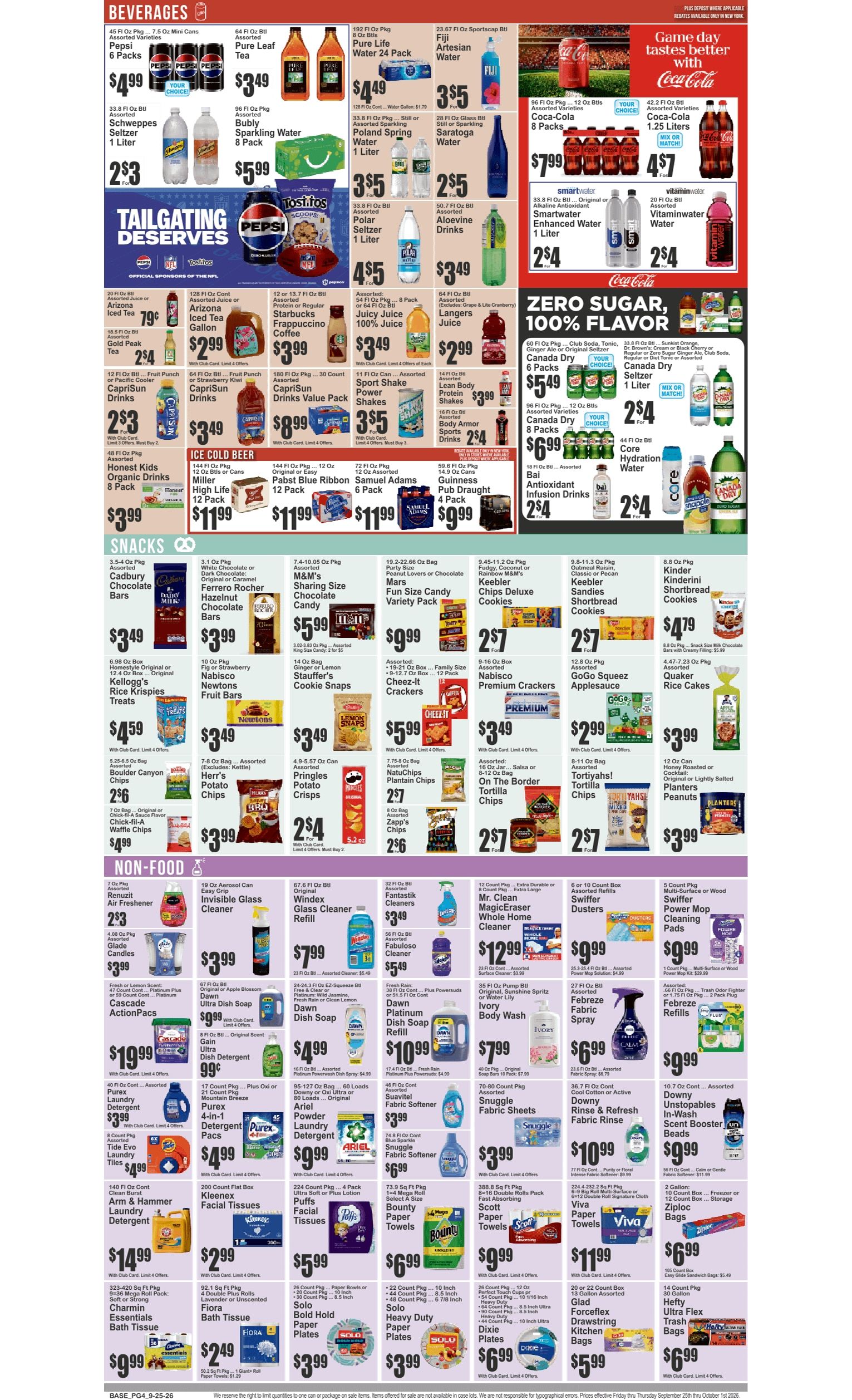 Food Universe (Sunnyside, NY) 09/25 - 10/01 Preview Weekly Ad September 25 - October 1, 2026