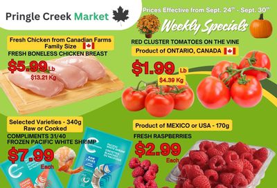 Pringle Creek Market Flyer September 24 to 30