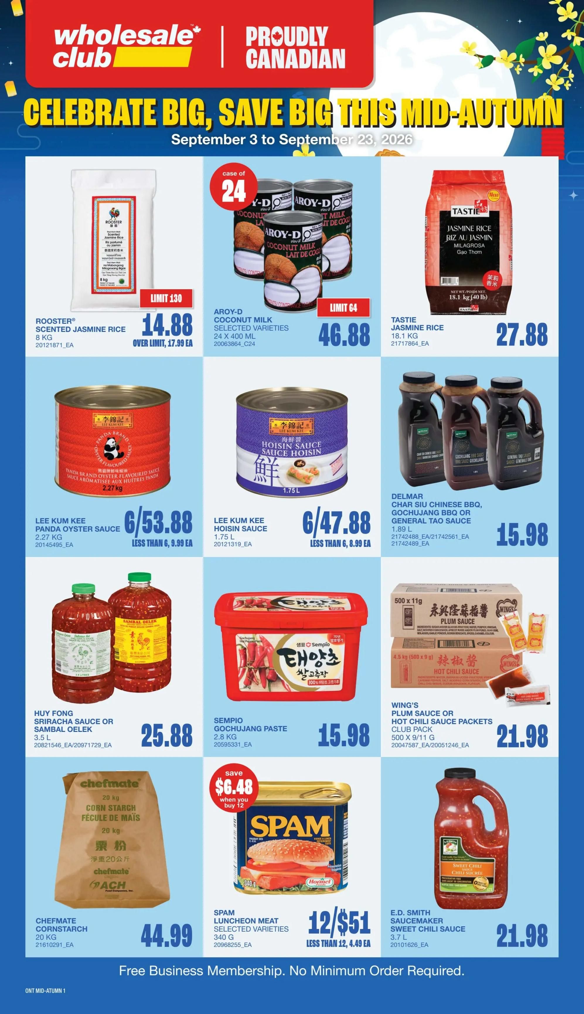 Wholesale Club (ON) Flyer September 24 to 30