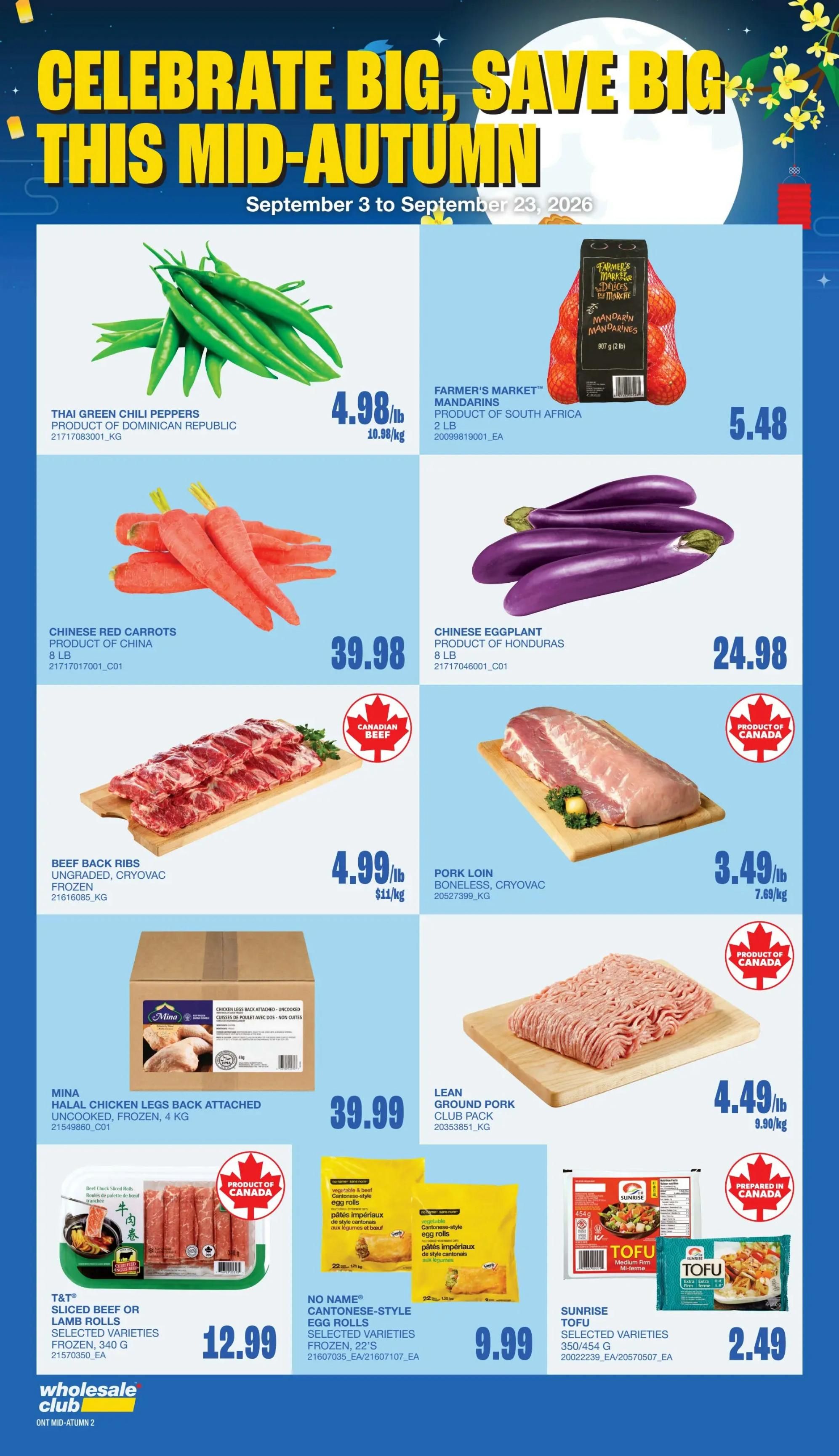 Wholesale Club (ON) Flyer September 24 to 30