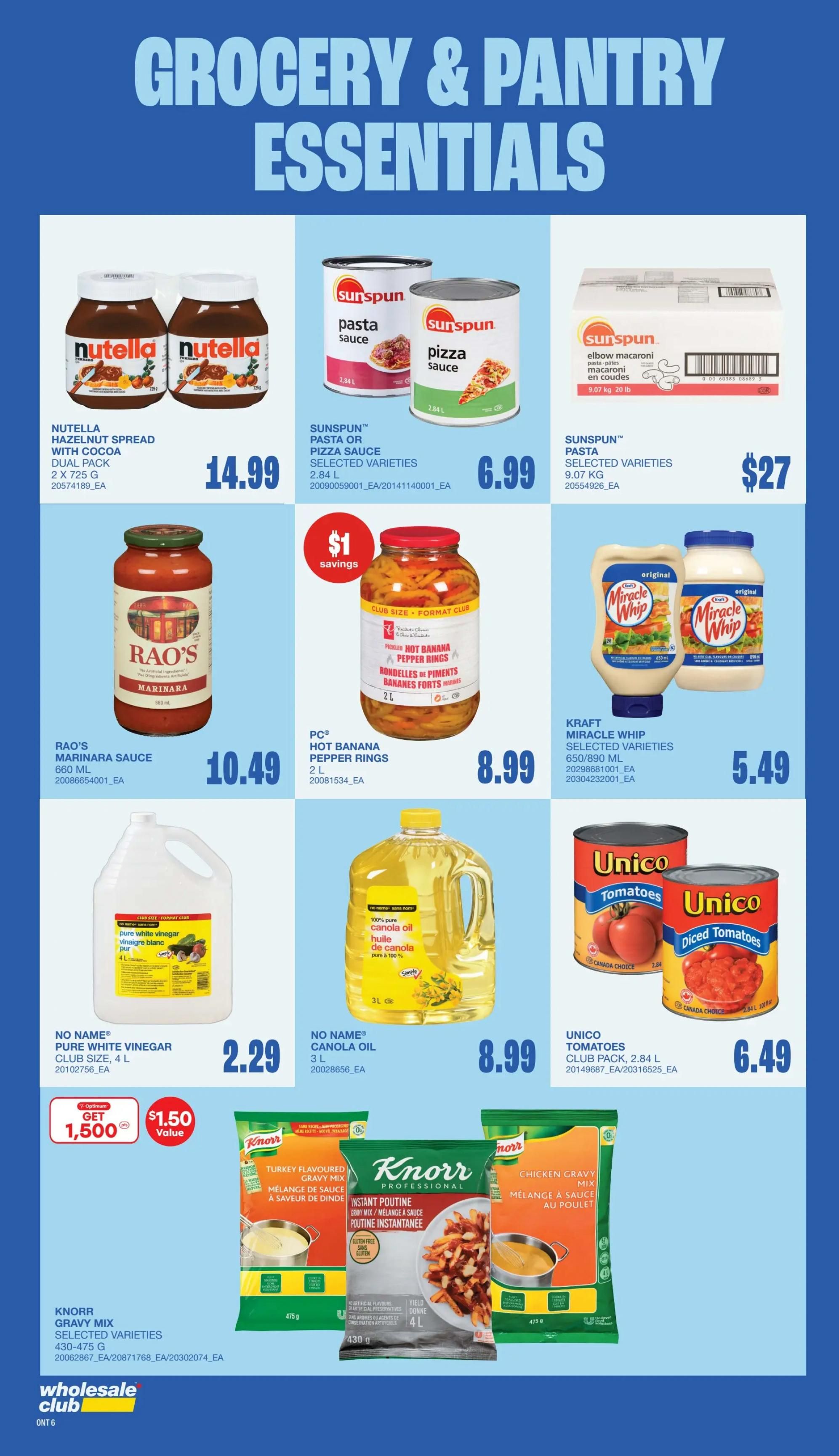 Wholesale Club (ON) Flyer September 24 to 30
