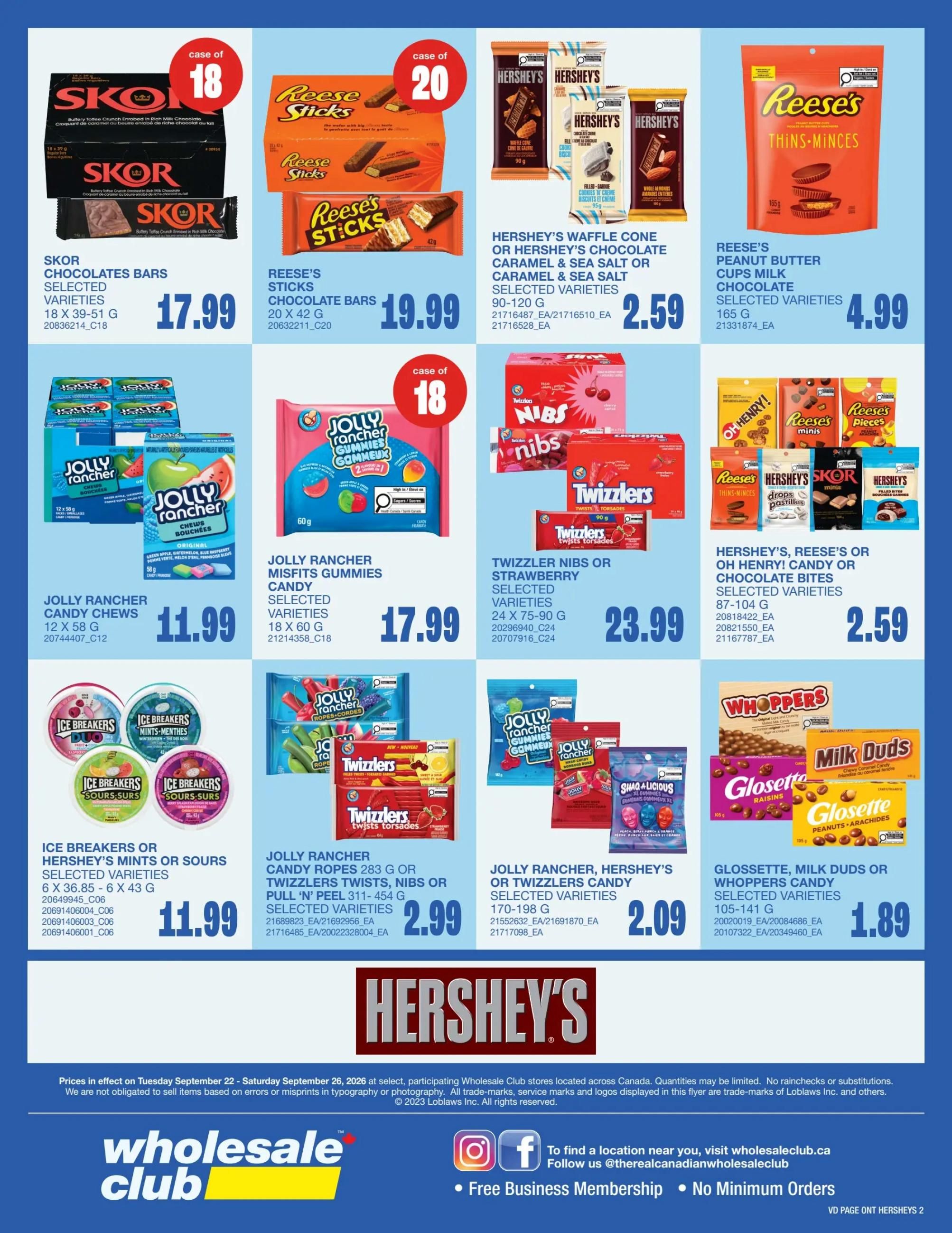 Wholesale Club (ON) Flyer September 24 to 30