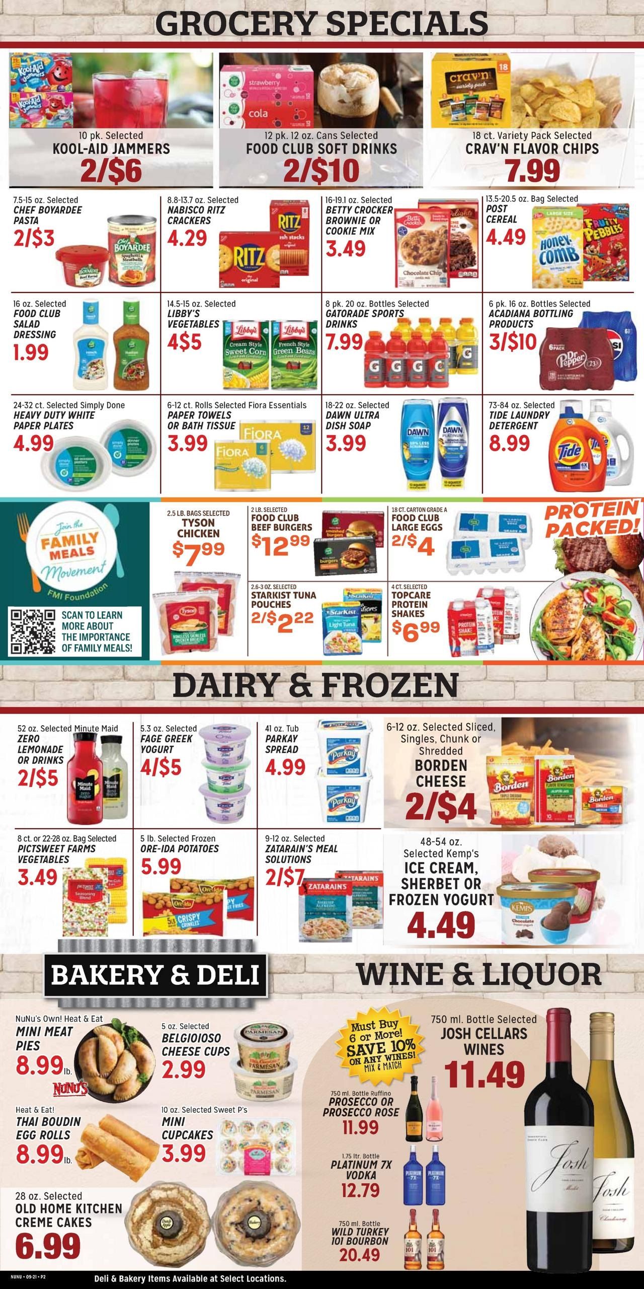Nunu's Markets Weekly Ad September 23 - 29, 2026