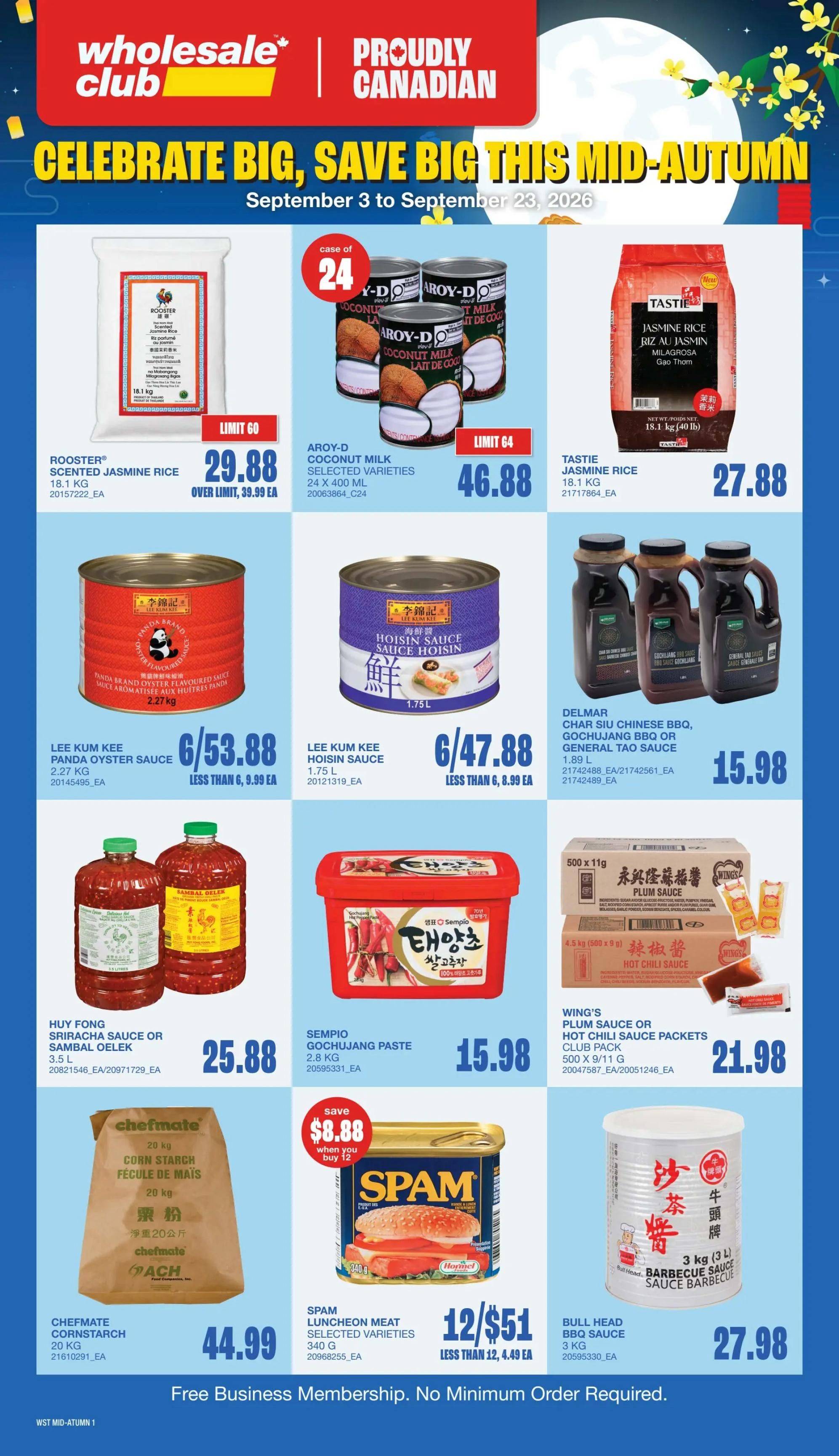 Wholesale Club (QC) Flyer September 24 to 30