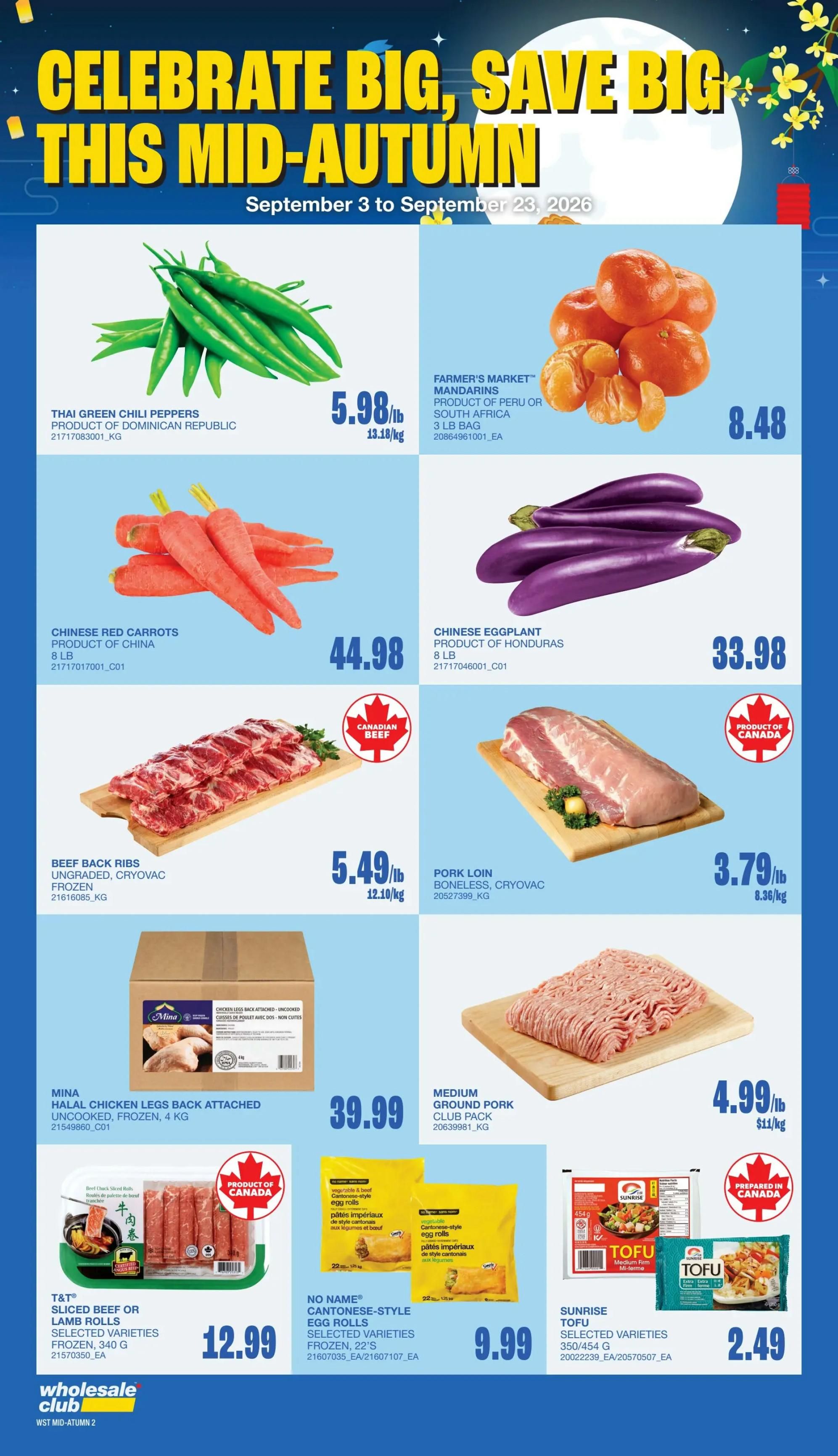 Wholesale Club (QC) Flyer September 24 to 30