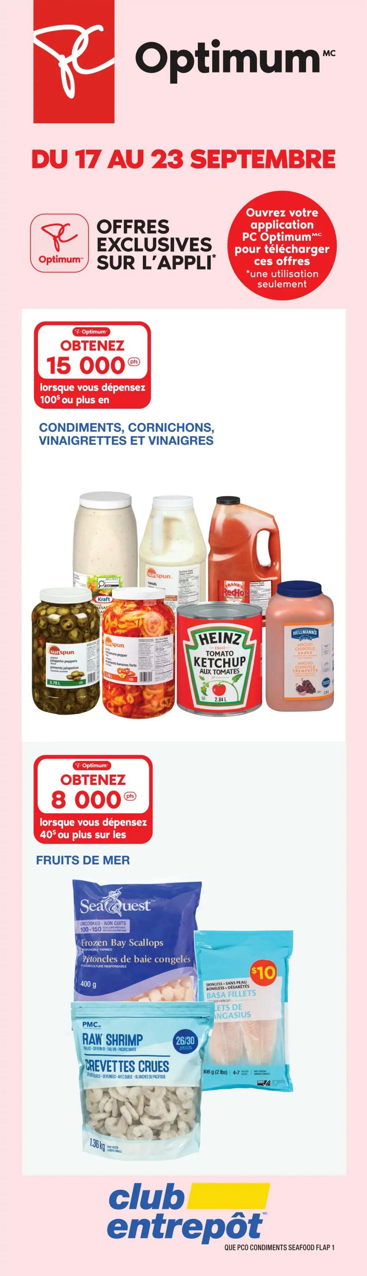 Wholesale Club (QC) Flyer September 24 to 30