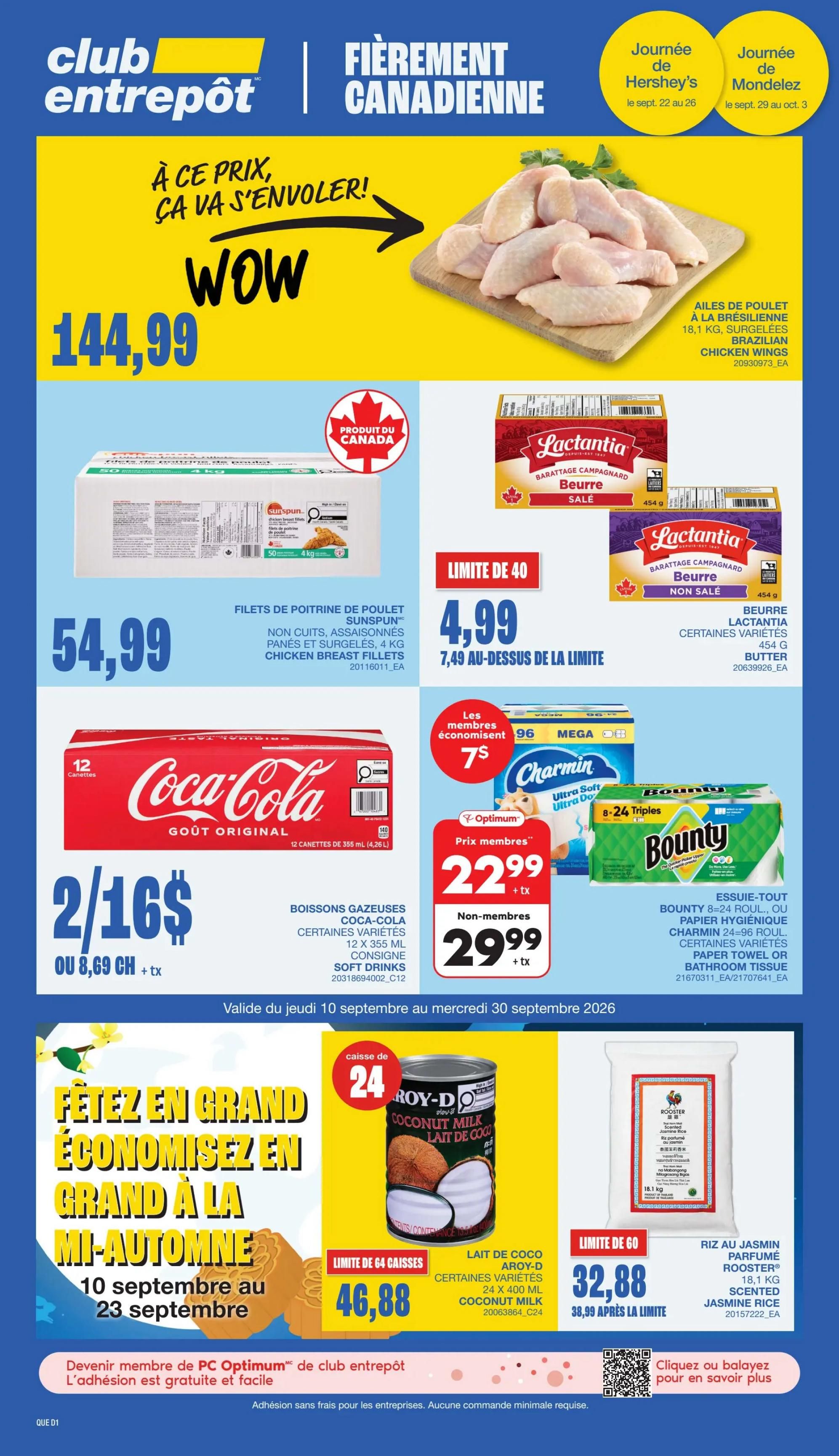 Wholesale Club (QC) Flyer September 24 to 30