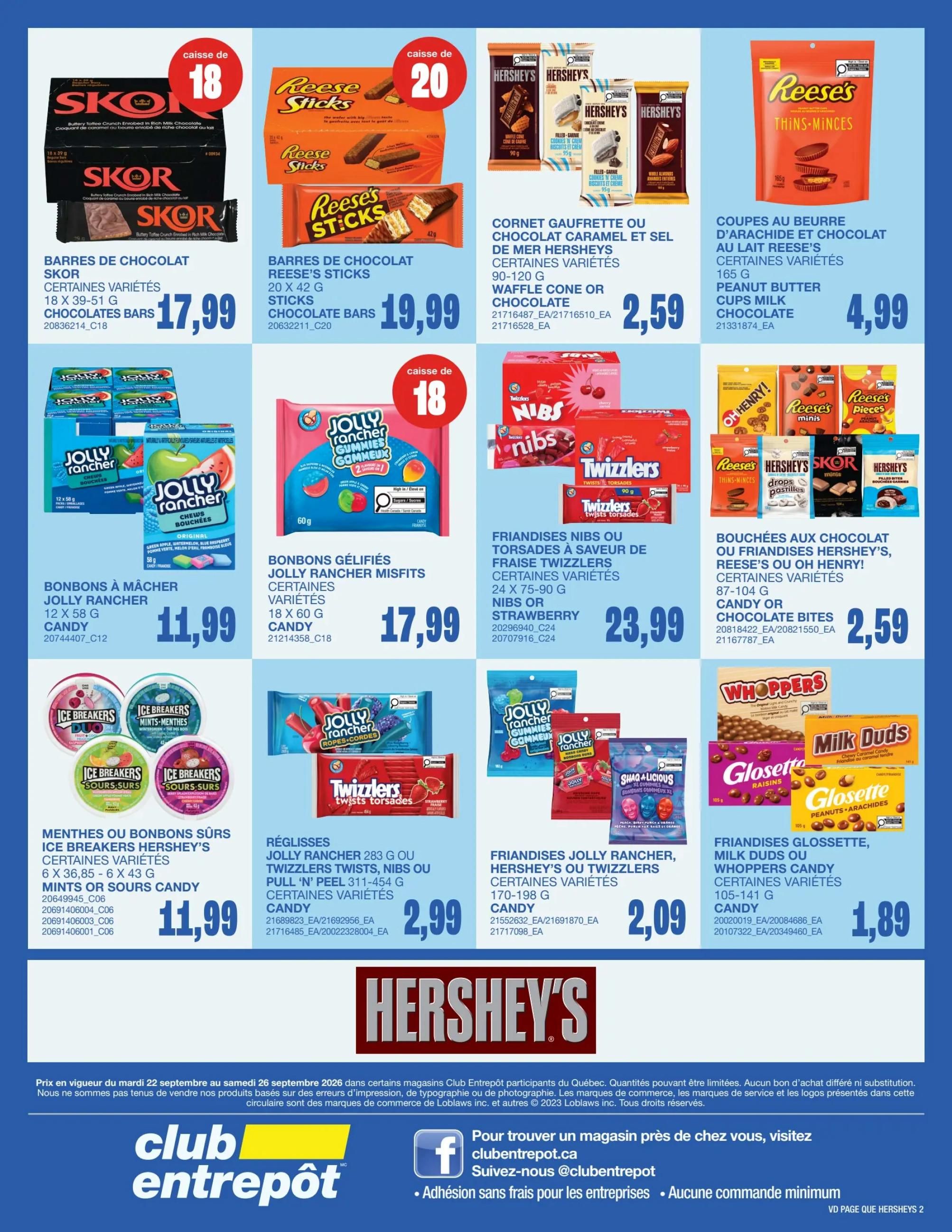 Wholesale Club (QC) Flyer September 24 to 30