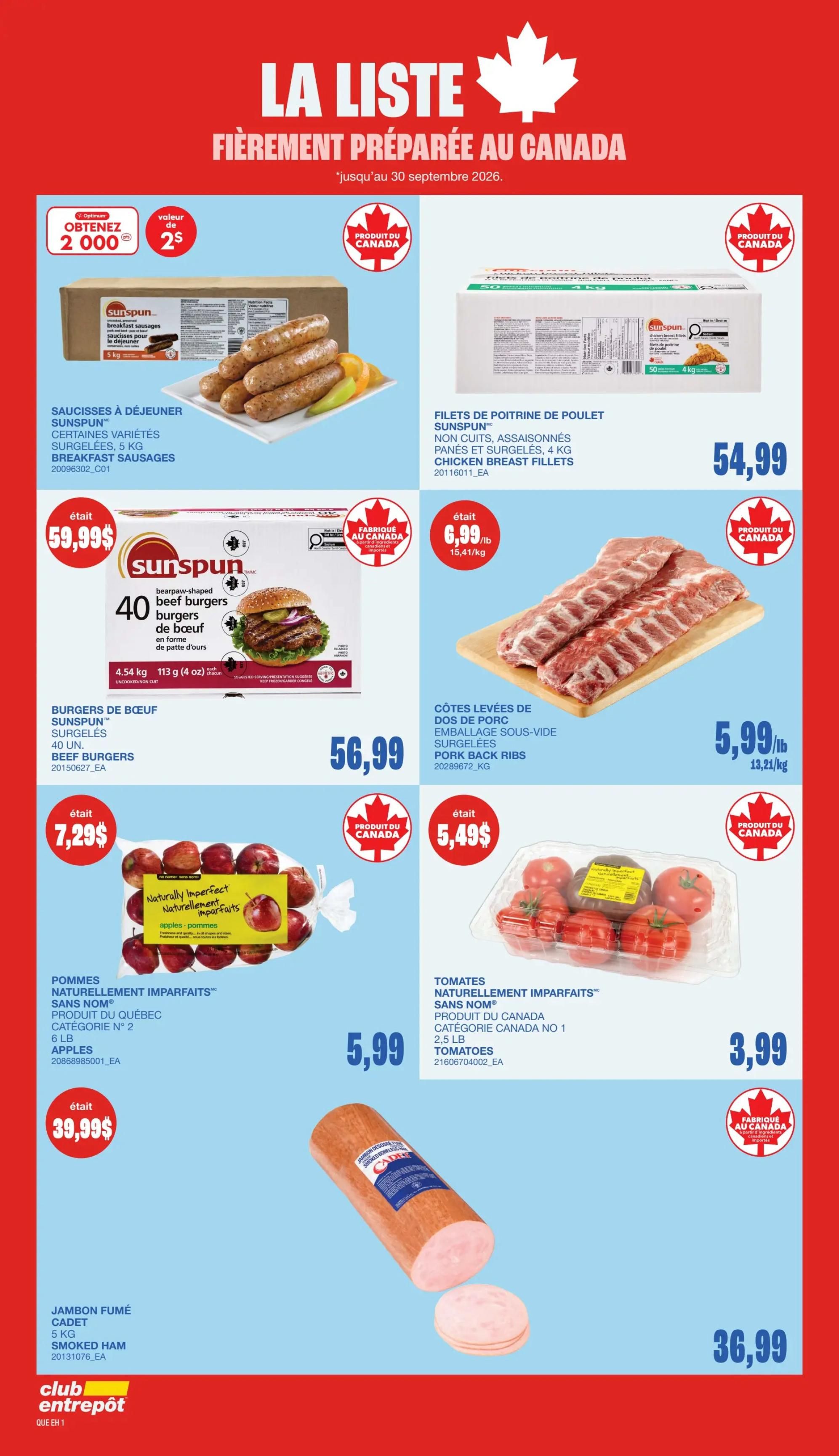 Wholesale Club (QC) Flyer September 24 to 30