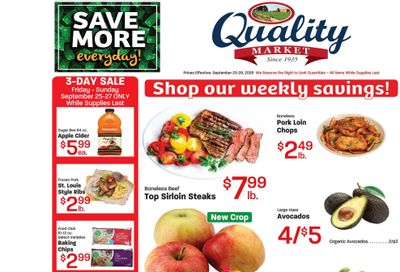 Quality Market - Delta Weekly Ad September 23 - 29, 2026